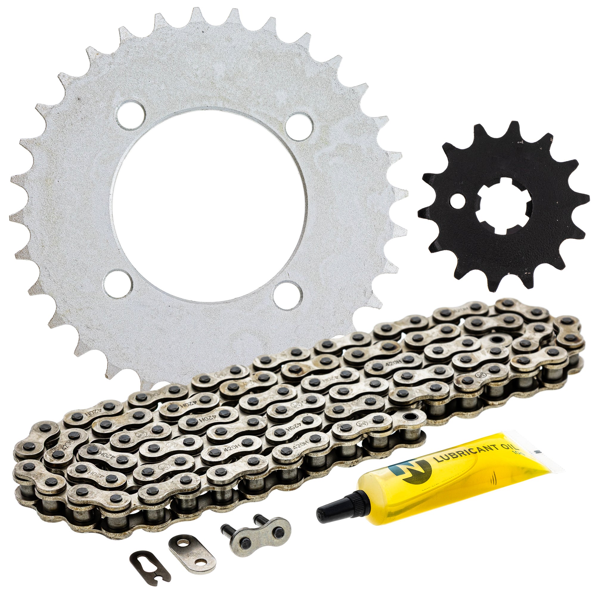 Drive Sprockets & Chain Kit for zOTHER Yamaha Kawasaki JT Sprocket XL75 RM60 NICHE MK1004041