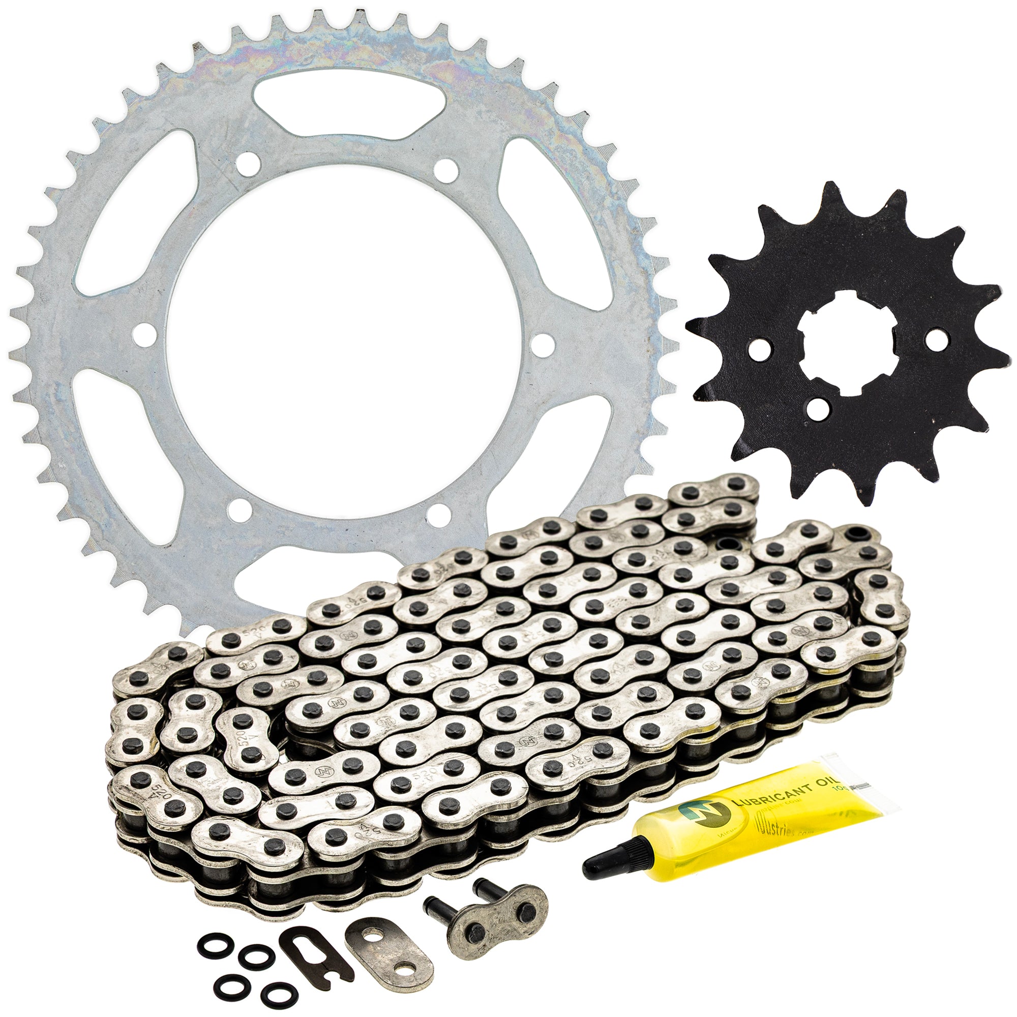 Drive Sprockets & Chain Kit for zOTHER Yamaha Kawasaki JT Sprocket KX250 KDX250 KDX200 NICHE MK1004055
