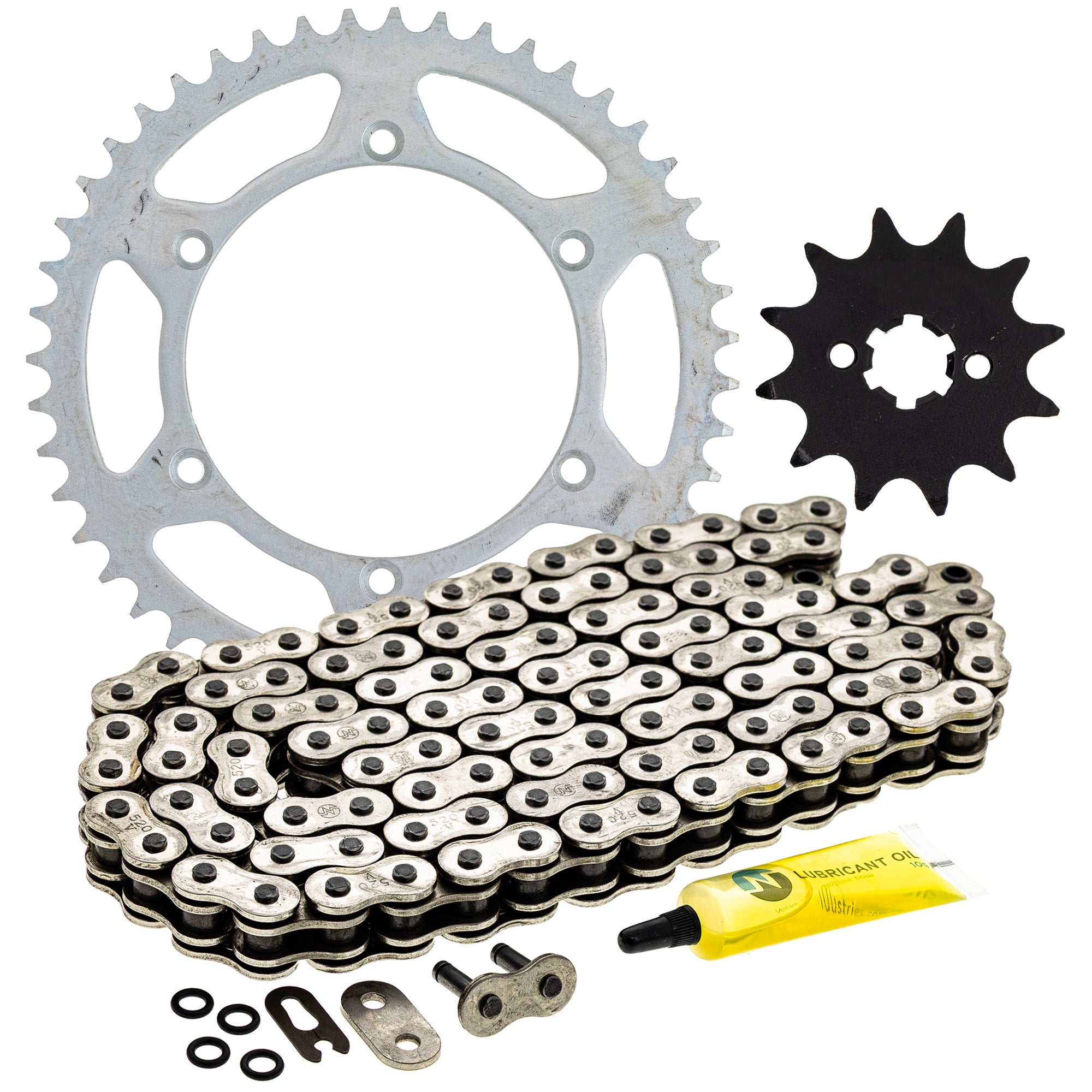 Drive Sprockets & Chain Kit for zOTHER Kawasaki JT Sprocket KX125 92057-0129 92057-0174 NICHE MK1004060