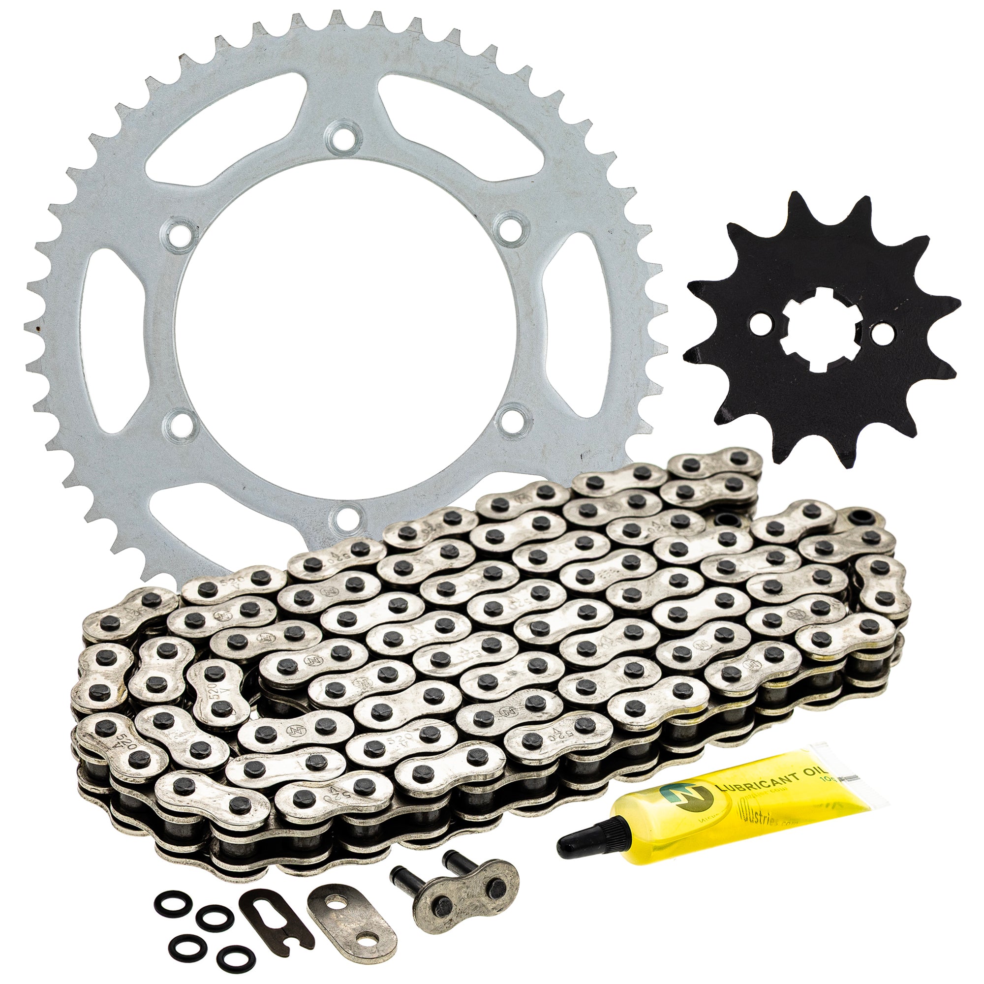 Drive Sprockets & Chain Kit for zOTHER Kawasaki JT Sprocket KX125 92057-0129 42041-1104 NICHE MK1004061