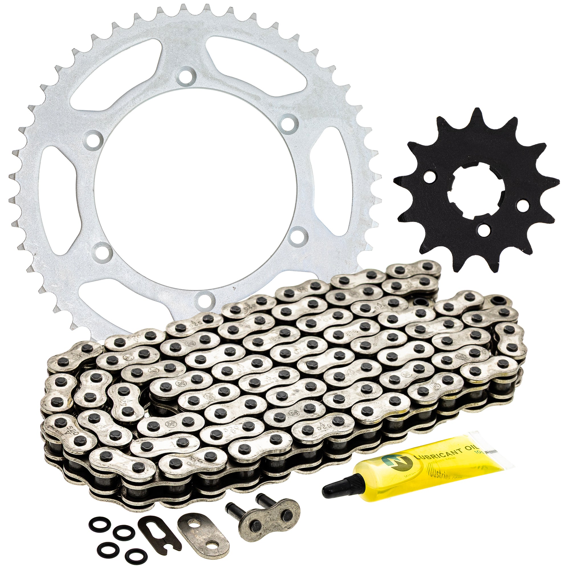 Drive Sprockets & Chain Kit for zOTHER Yamaha Kawasaki JT Sprocket KX250 KDX250 KDX200 NICHE MK1004064