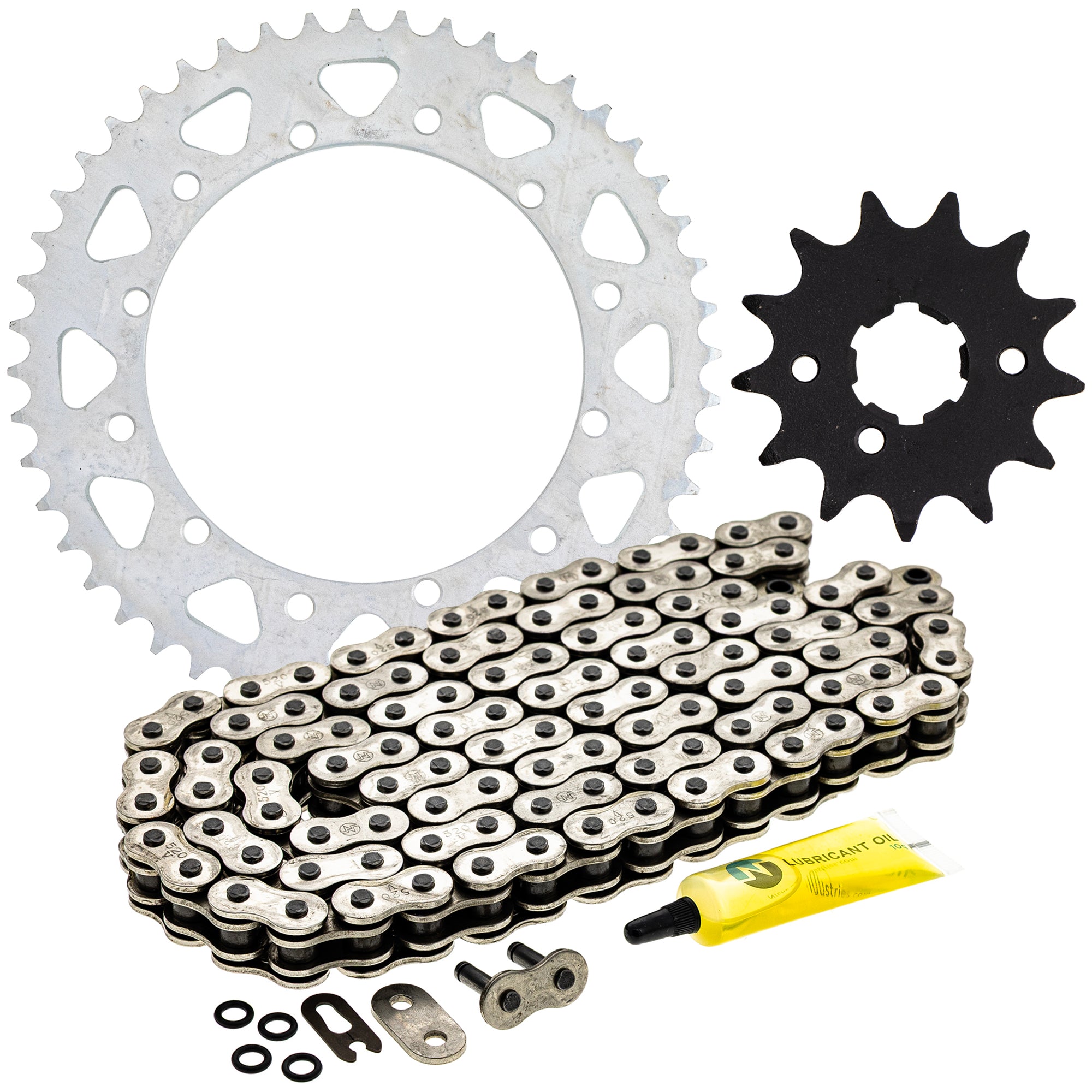 Drive Sprockets & Chain Kit for zOTHER Yamaha Kawasaki JT Sprocket YZ250 IT250 92057-0129 NICHE MK1004065