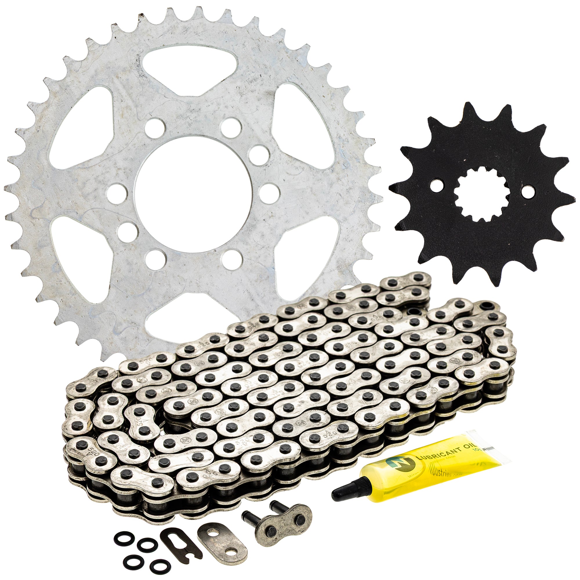 Drive Sprockets & Chain Kit for zOTHER Suzuki Kawasaki JT Sprocket KFX400 92057-0129 NICHE MK1004066