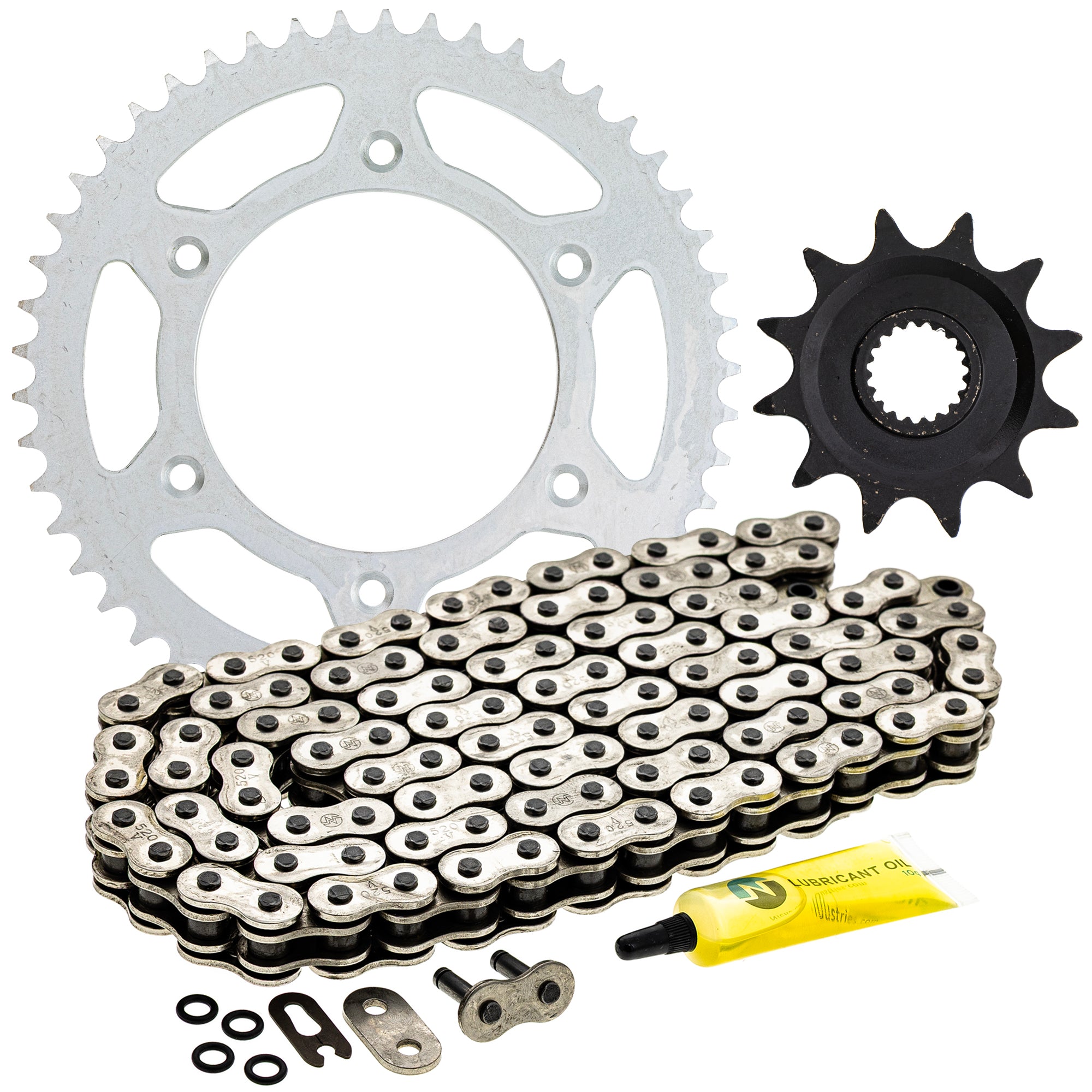 Drive Sprockets & Chain Kit for zOTHER JT Sprocket Honda CR125R 41204-ML3-505 NICHE MK1004079