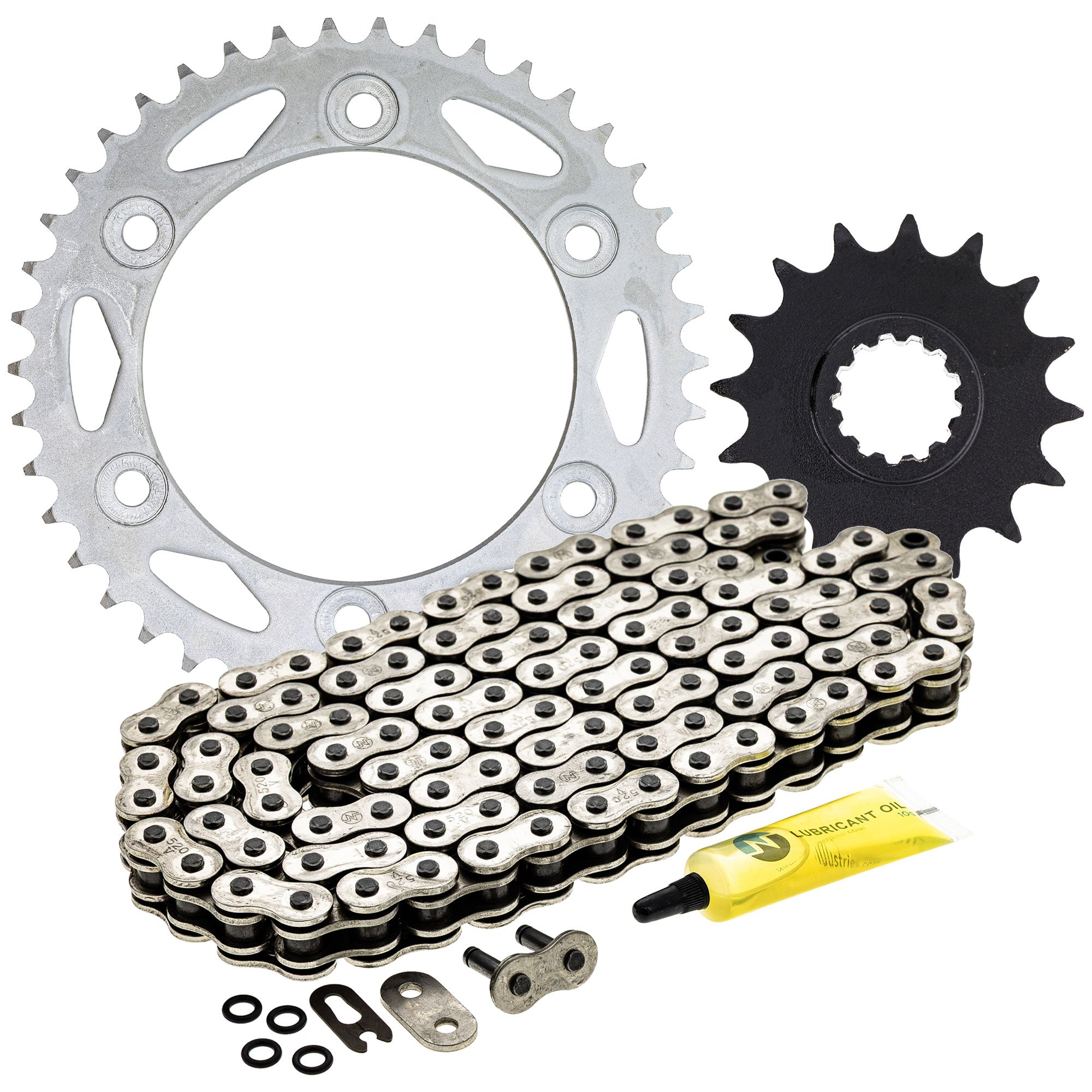 Drive Sprockets & Chain Kit for Yamaha Suzuki Kawasaki Honda CBR600RR 94582-02108-00 NICHE MK1004103