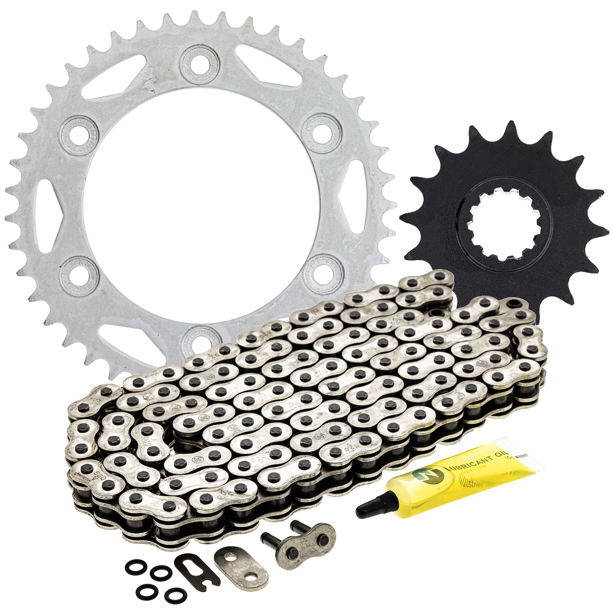 Drive Sprockets & Chain Kit for zOTHER Triumph Kawasaki Honda CBR600RR 92057-0129 T2017246 NICHE MK1004104