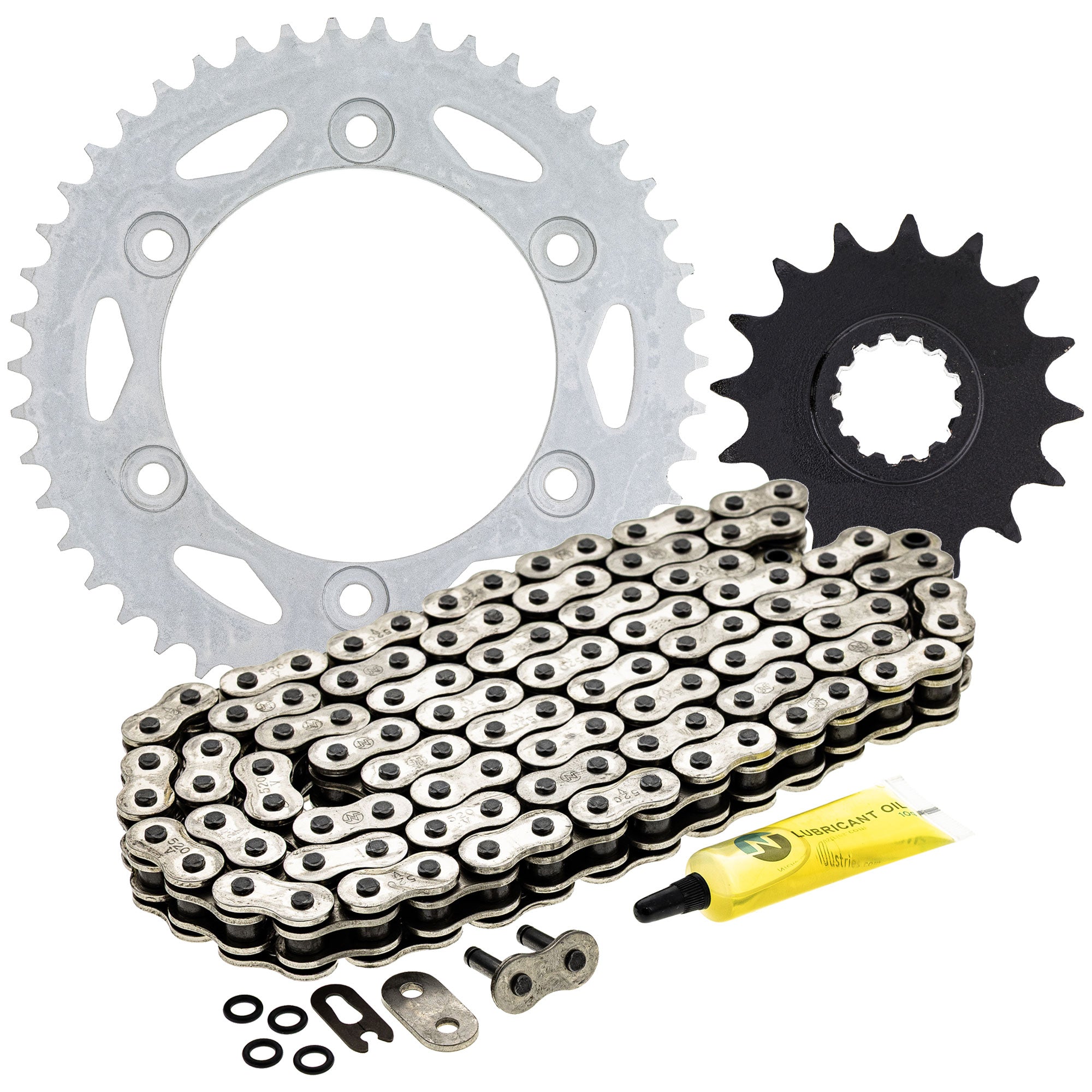 Drive Sprockets & Chain Kit for zOTHER Kawasaki CBR600F4i 92057-0129 92057-0647 92057-0191 NICHE MK1004106