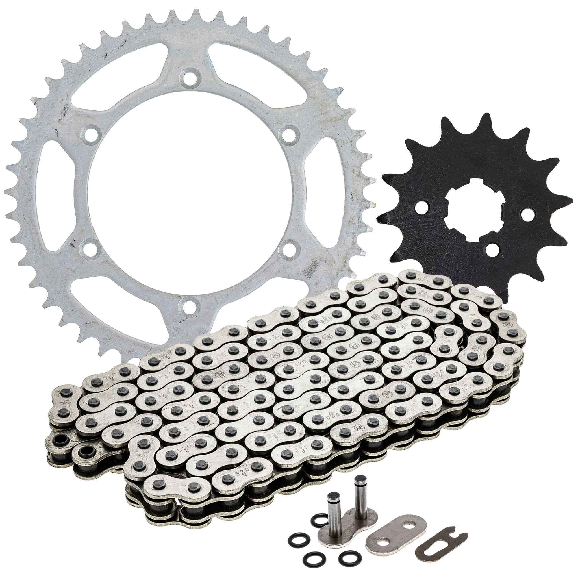 Drive Sprockets & Chain Kit for zOTHER Yamaha Kawasaki JT Sprocket KX500 KX250 13144-1005 NICHE MK1004108