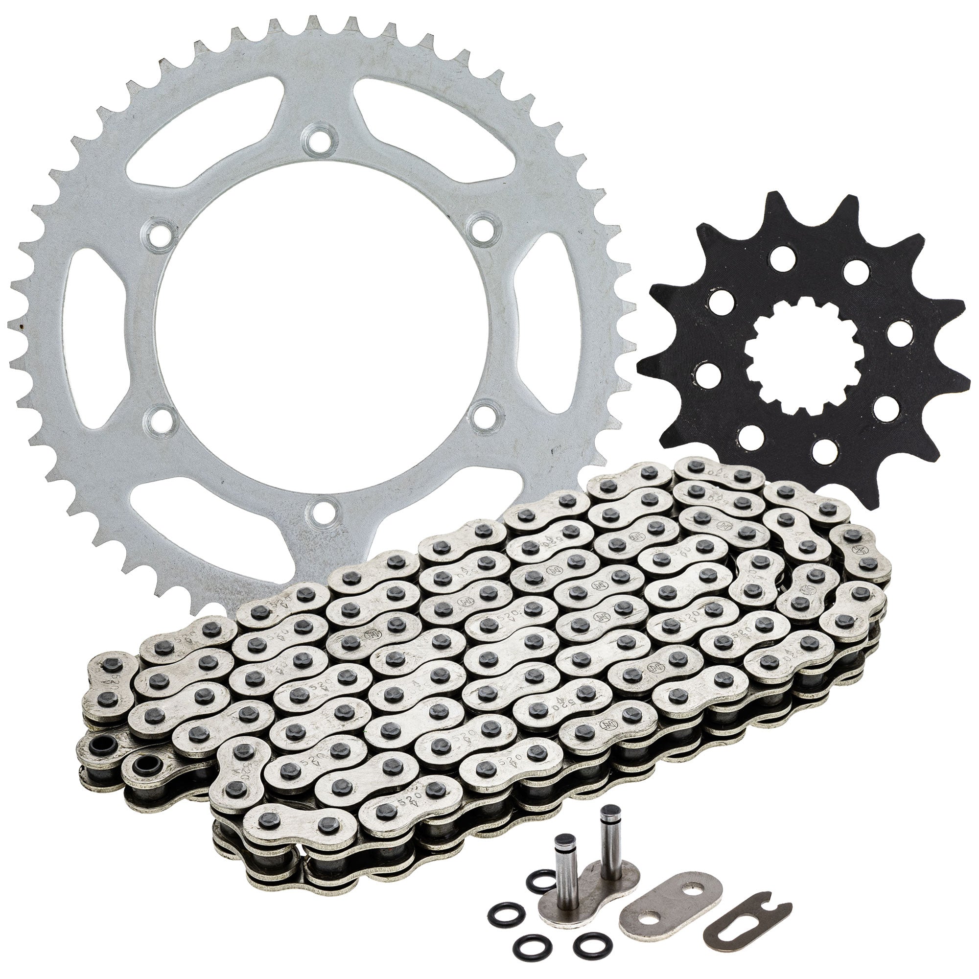 Drive Sprockets & Chain Kit for zOTHER Yamaha Kawasaki JT Sprocket KX250 42041-1104 NICHE MK1004124