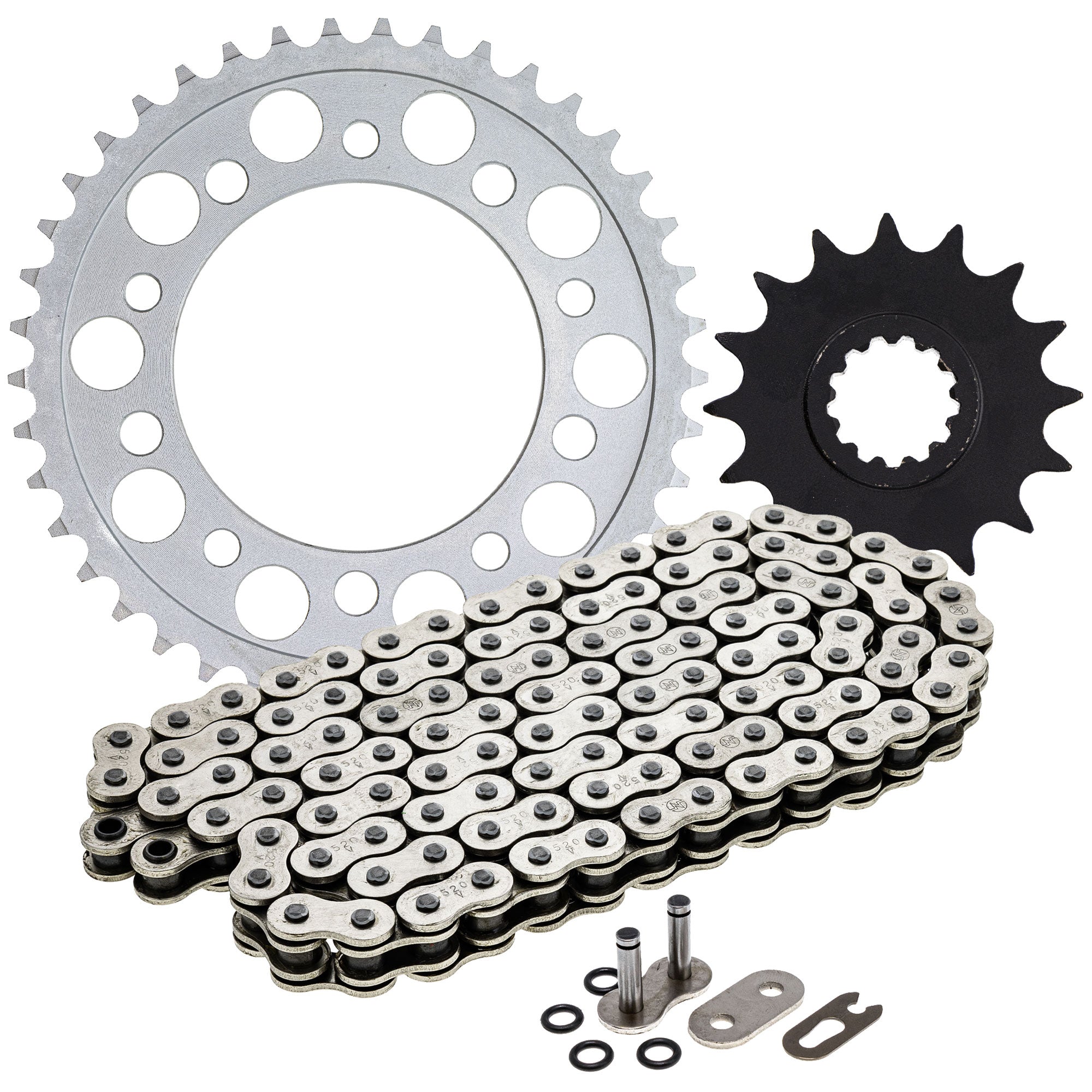 Drive Sprockets & Chain Kit for Yamaha YZF 4XV-17460-00-00 94561-62114-00 2CR-25441-00-00 NICHE MK1004157