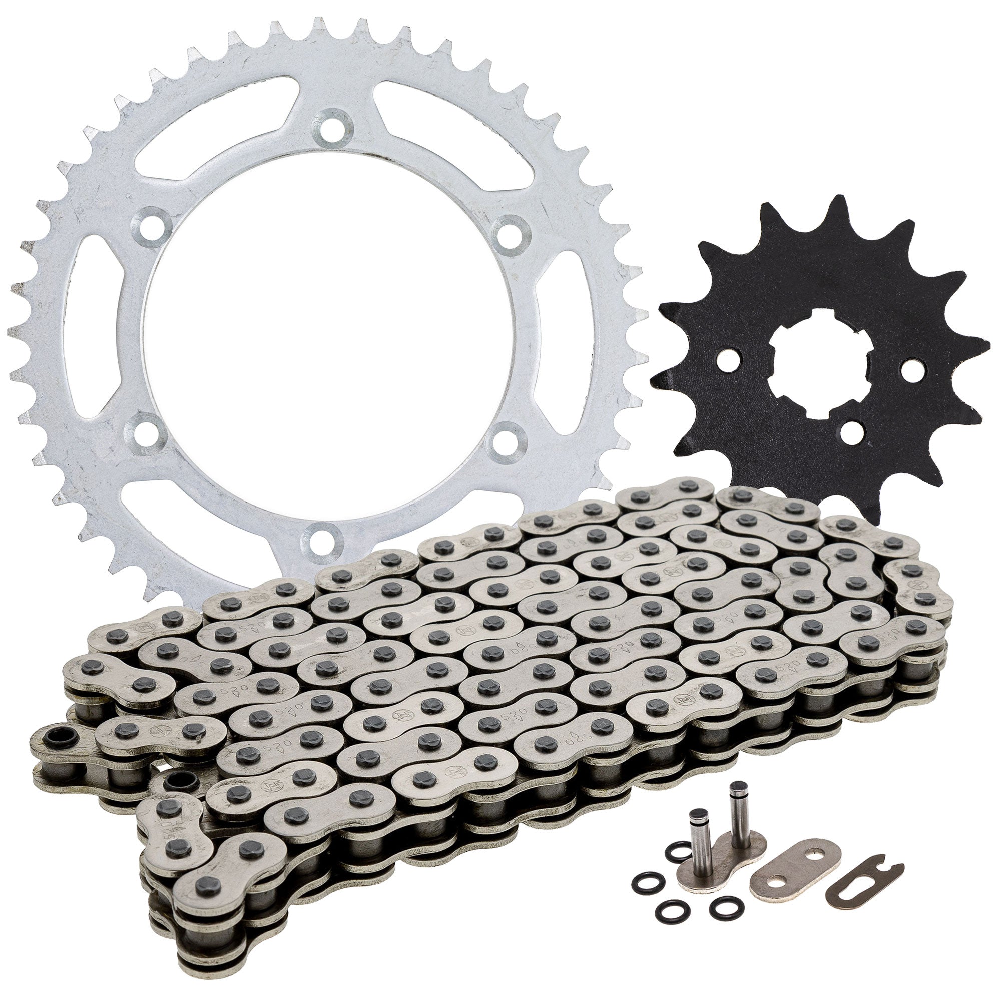 Drive Sprockets & Chain Kit for zOTHER Yamaha Kawasaki JT Sprocket KLX250R KDX250 KDX200 NICHE MK1004163
