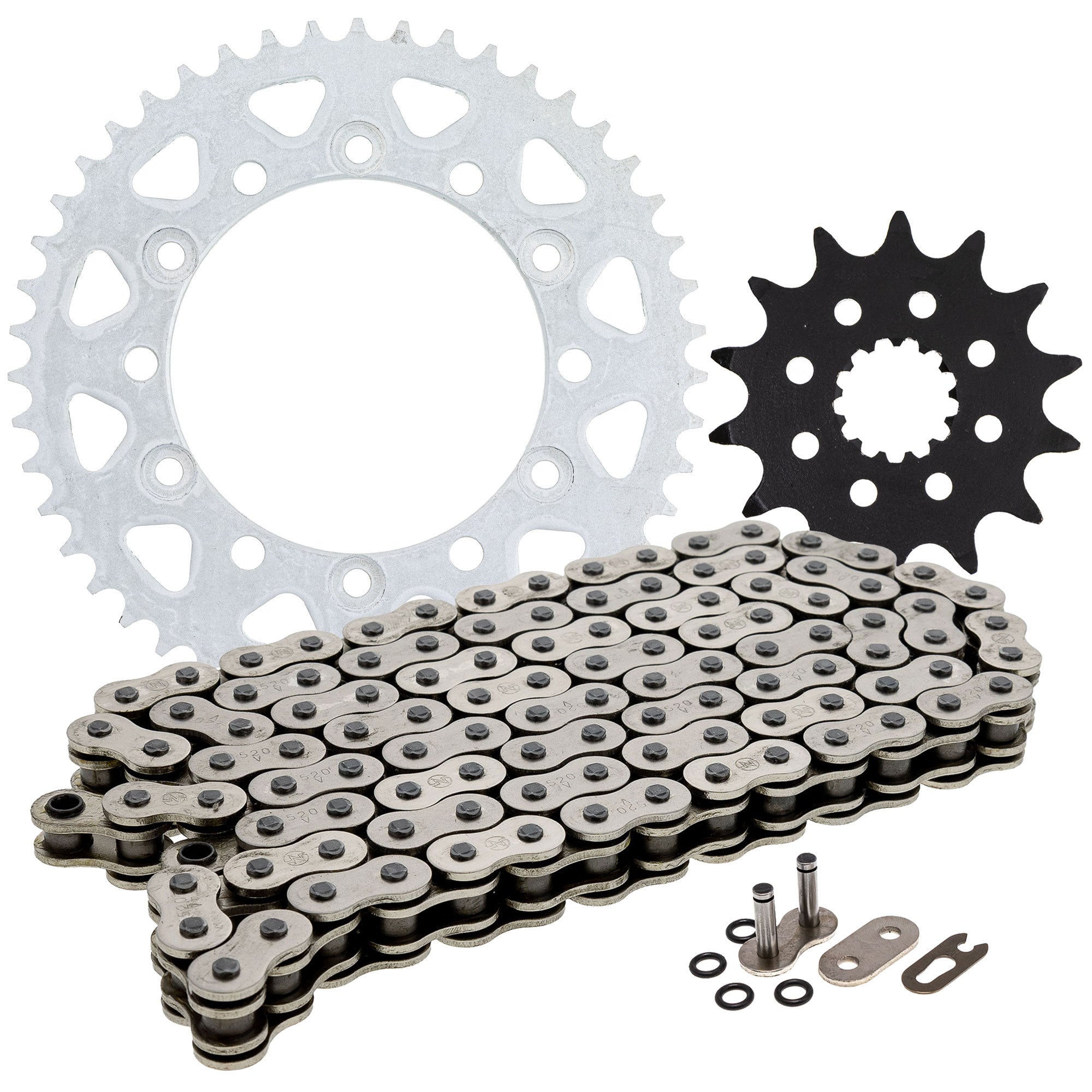 Drive Sprockets & Chain Kit for Yamaha YZ250 XR650R XR650L XR600R 9Y581-38109-00 NICHE MK1004166