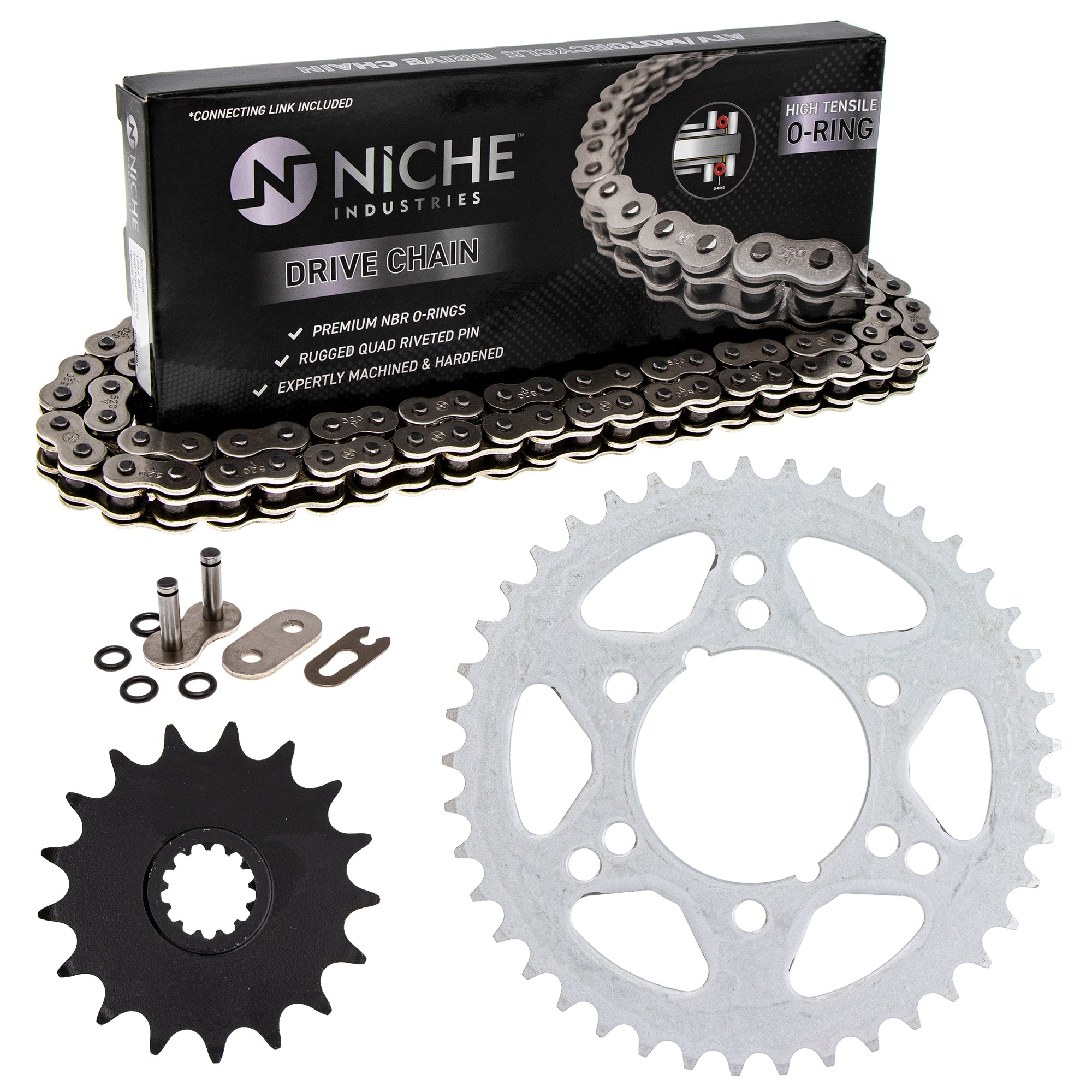 Drive Sprockets & Chain Kit For Kawasaki MK1004172