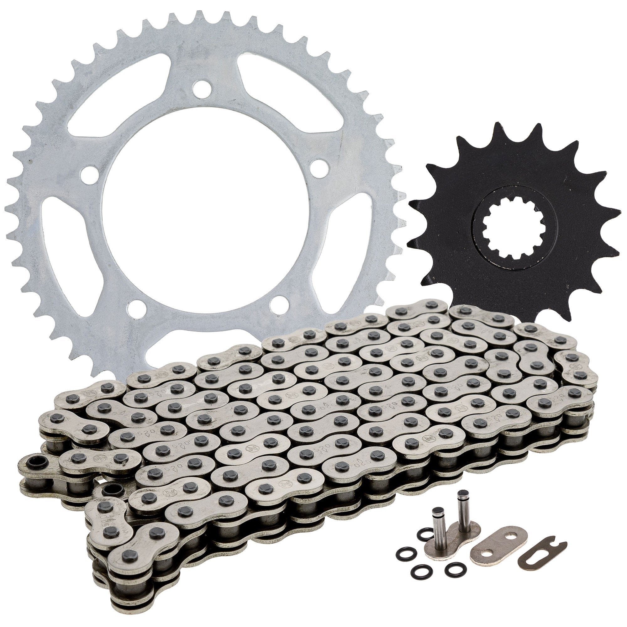 Drive Sprockets & Chain Kit for Yamaha Suzuki Kawasaki GSXR600 64511-39F00 9Y581-38109-00 NICHE MK1004175