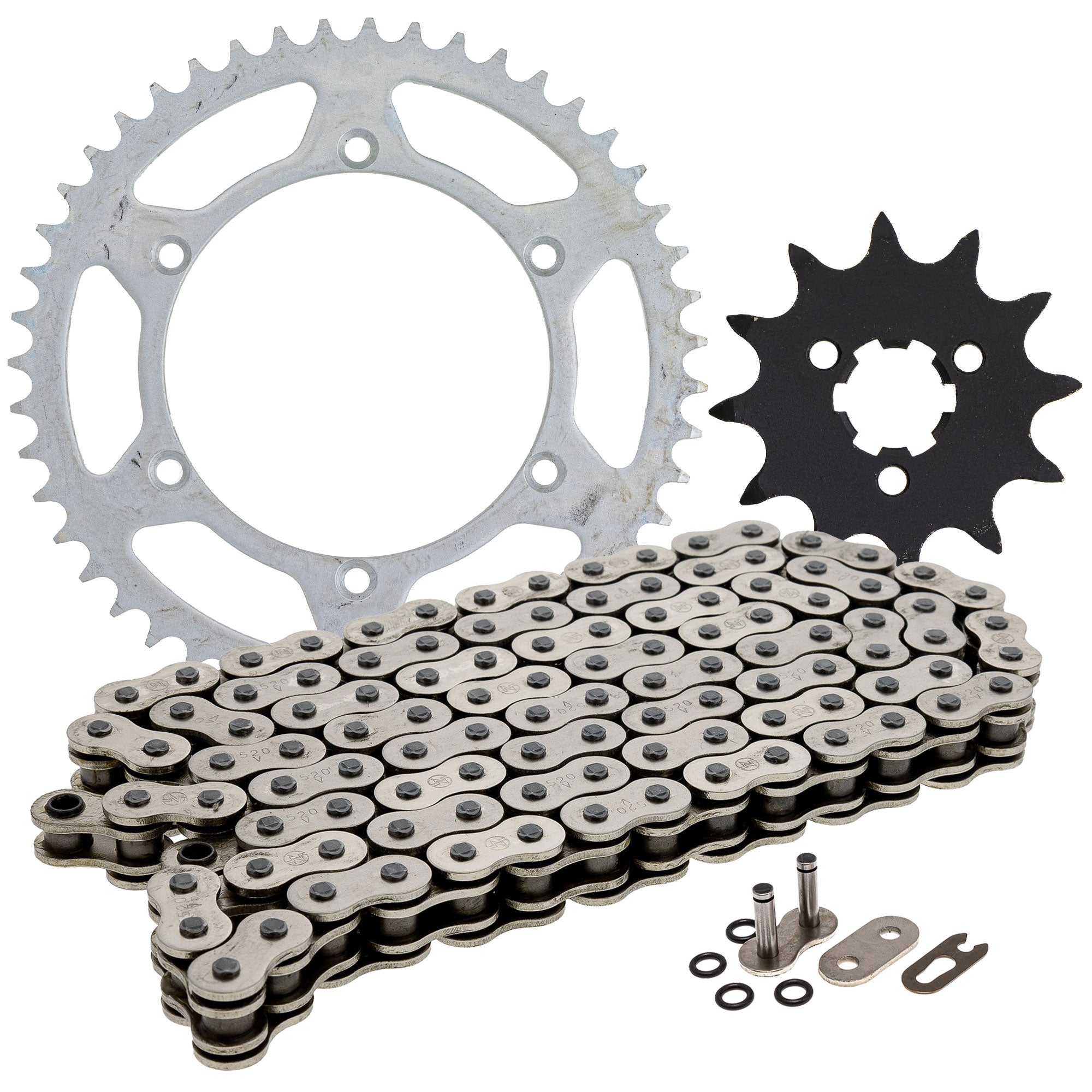 Drive Sprockets & Chain Kit for zOTHER Kawasaki JT Sprocket KX125 92057-0089 92057-0049 NICHE MK1004180