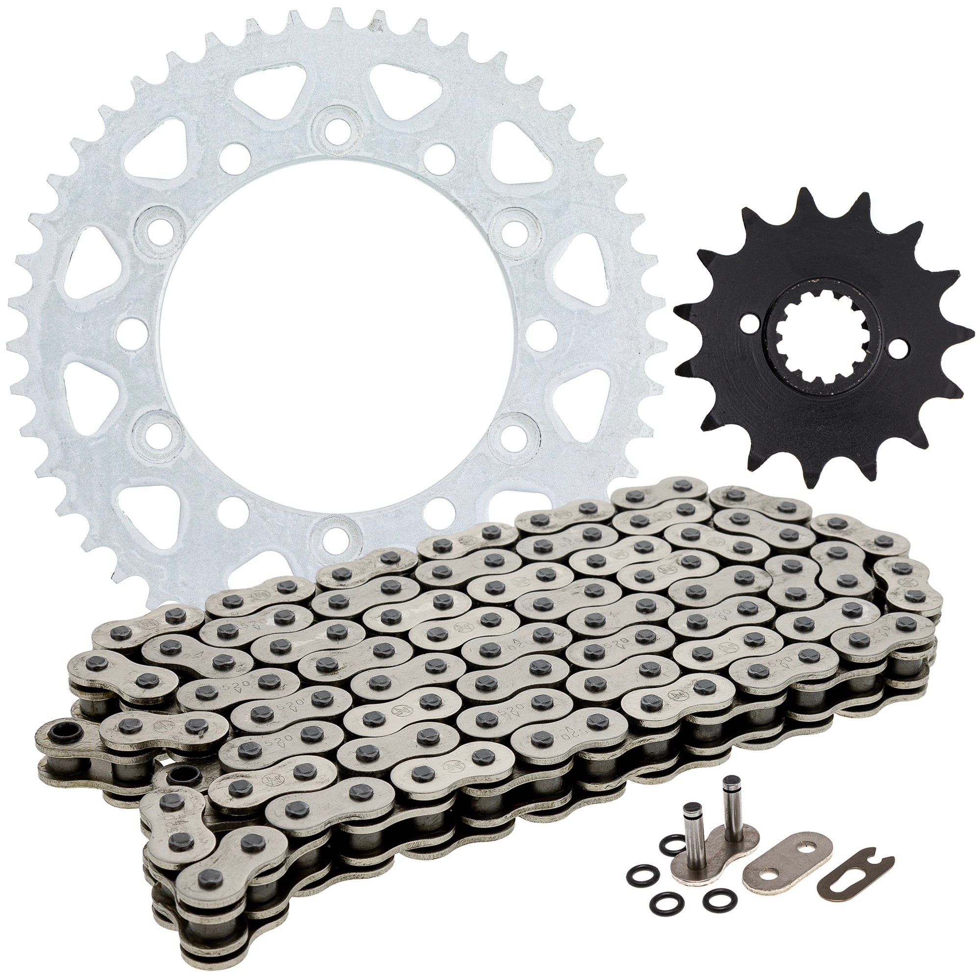 Drive Sprockets & Chain Kit for zOTHER Yamaha Honda XR650R XR650L XR600R 4JH-25447-00-00 NICHE MK1004188
