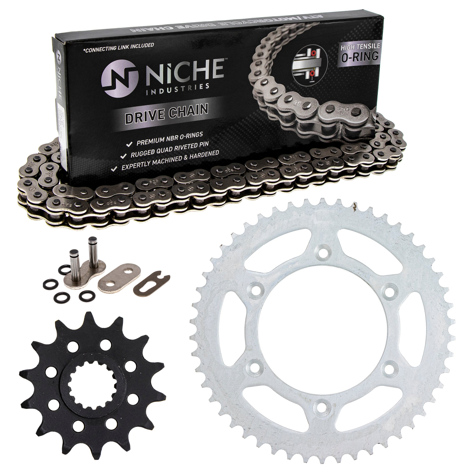 Drive Sprockets & Chain Kit for zOTHER KTM JT Sprocket Husqvarna Poulan Craftsman AYP NICHE MK1004199