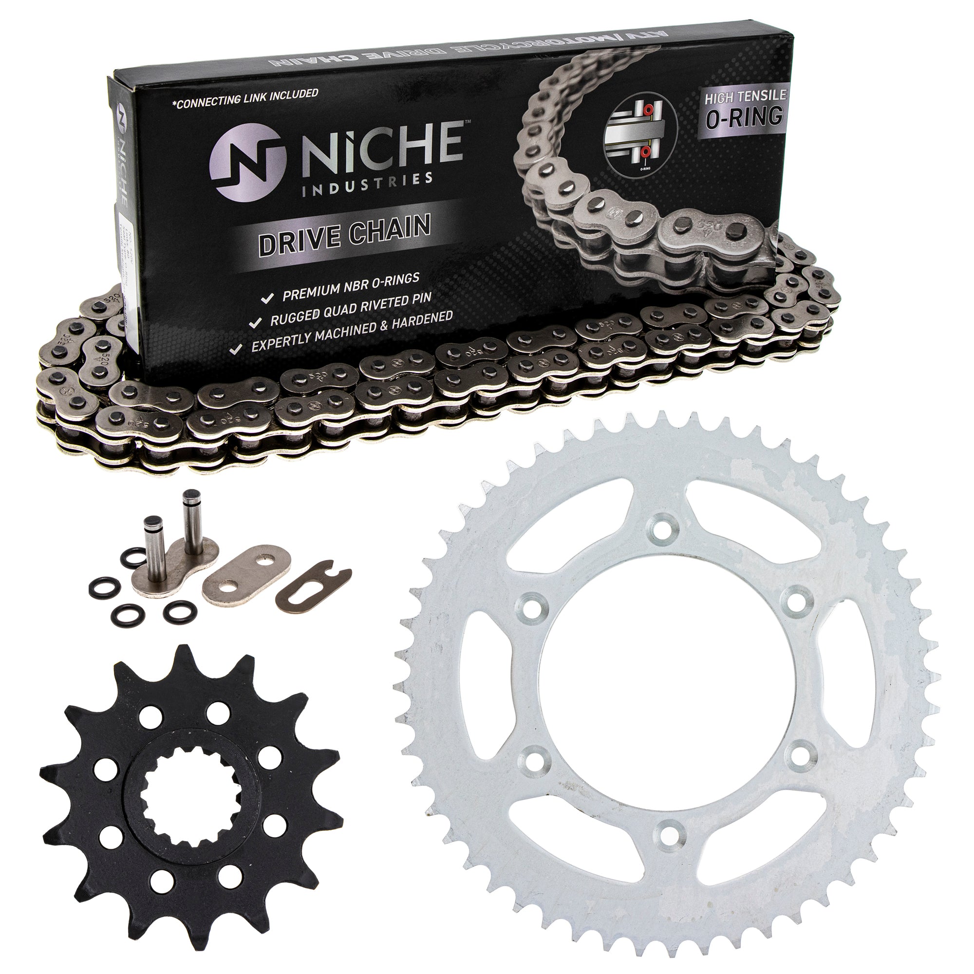 Drive Sprockets & Chain Kit for zOTHER KTM JT Sprocket Husqvarna Poulan Craftsman AYP NICHE MK1004200