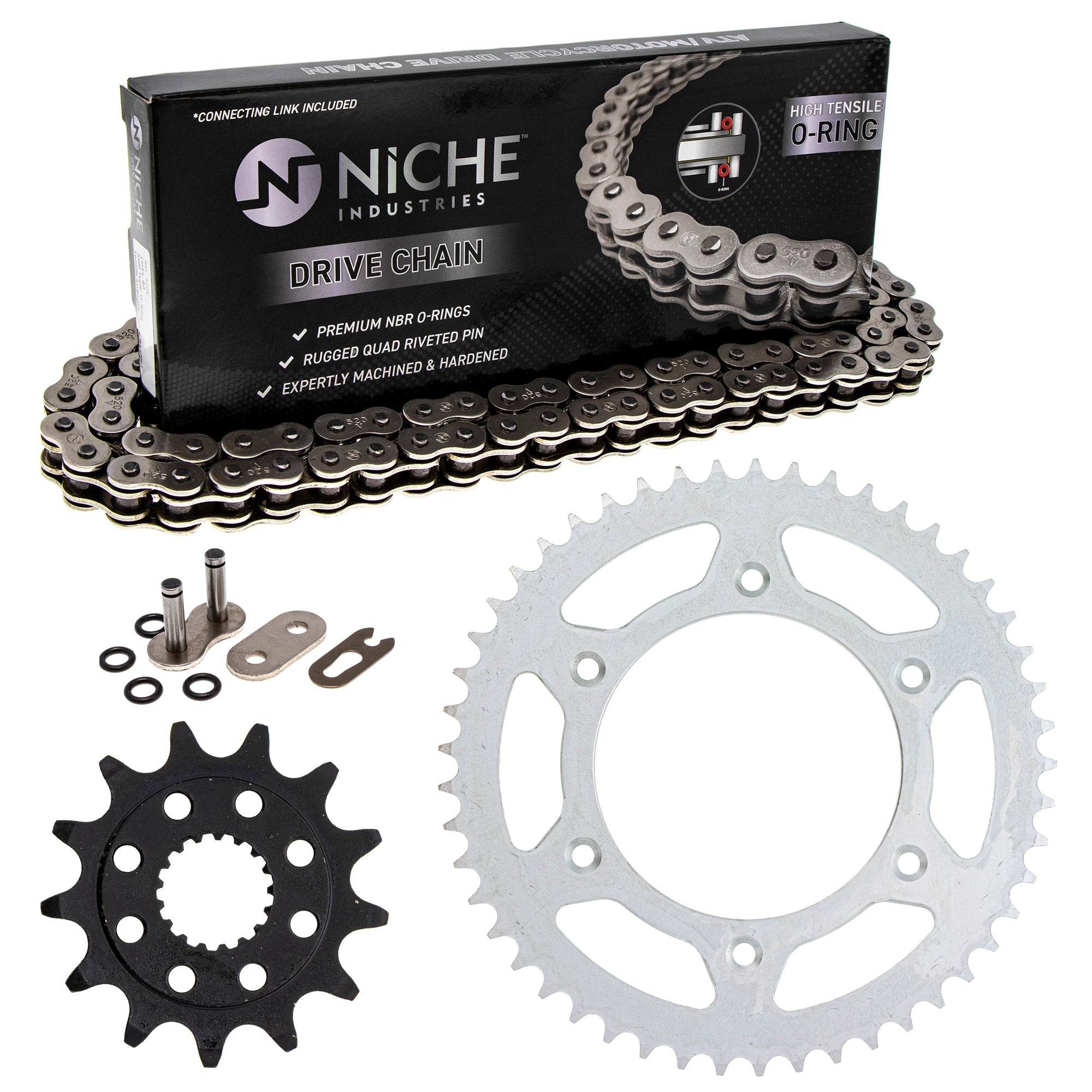 Drive Sprockets & Chain Kit for zOTHER JT Sprocket Honda CRF450R CR250R 23802-MEN-730 NICHE MK1004202