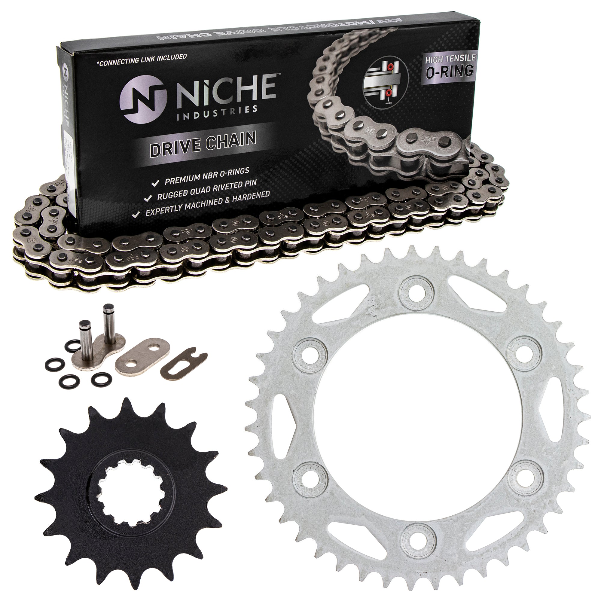 Drive Sprockets & Chain Kit for zOTHER Honda CBR1000RR 41201-MEE-A00 40530-MEN-A32 NICHE MK1004215