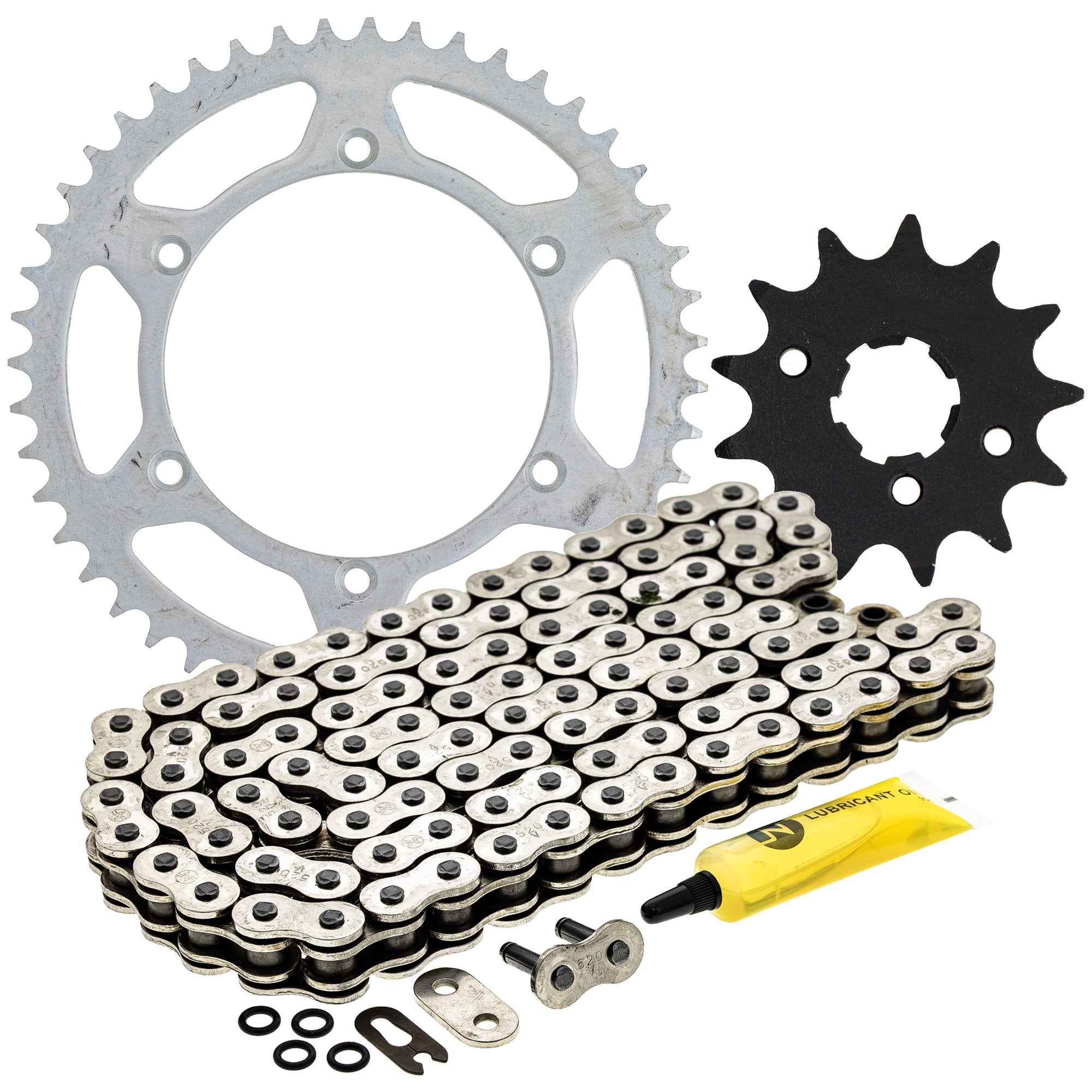 Drive Sprockets & Chain Kit for zOTHER Yamaha Kawasaki JT Sprocket KDX220R KDX200 NICHE MK1004227