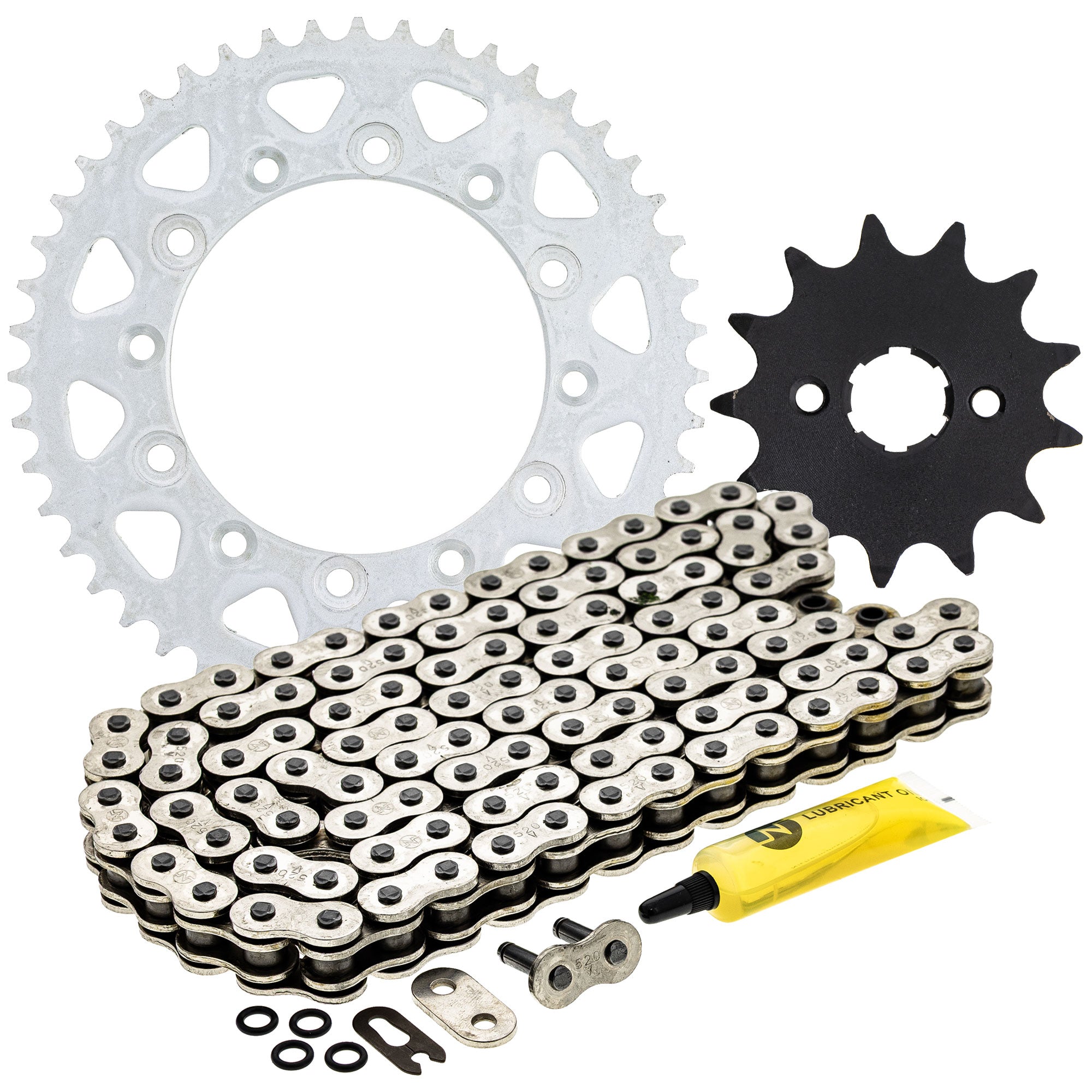 Drive Sprockets & Chain Kit for zOTHER JT Sprocket Honda XR200R 23801-KK1-000 NICHE MK1004231