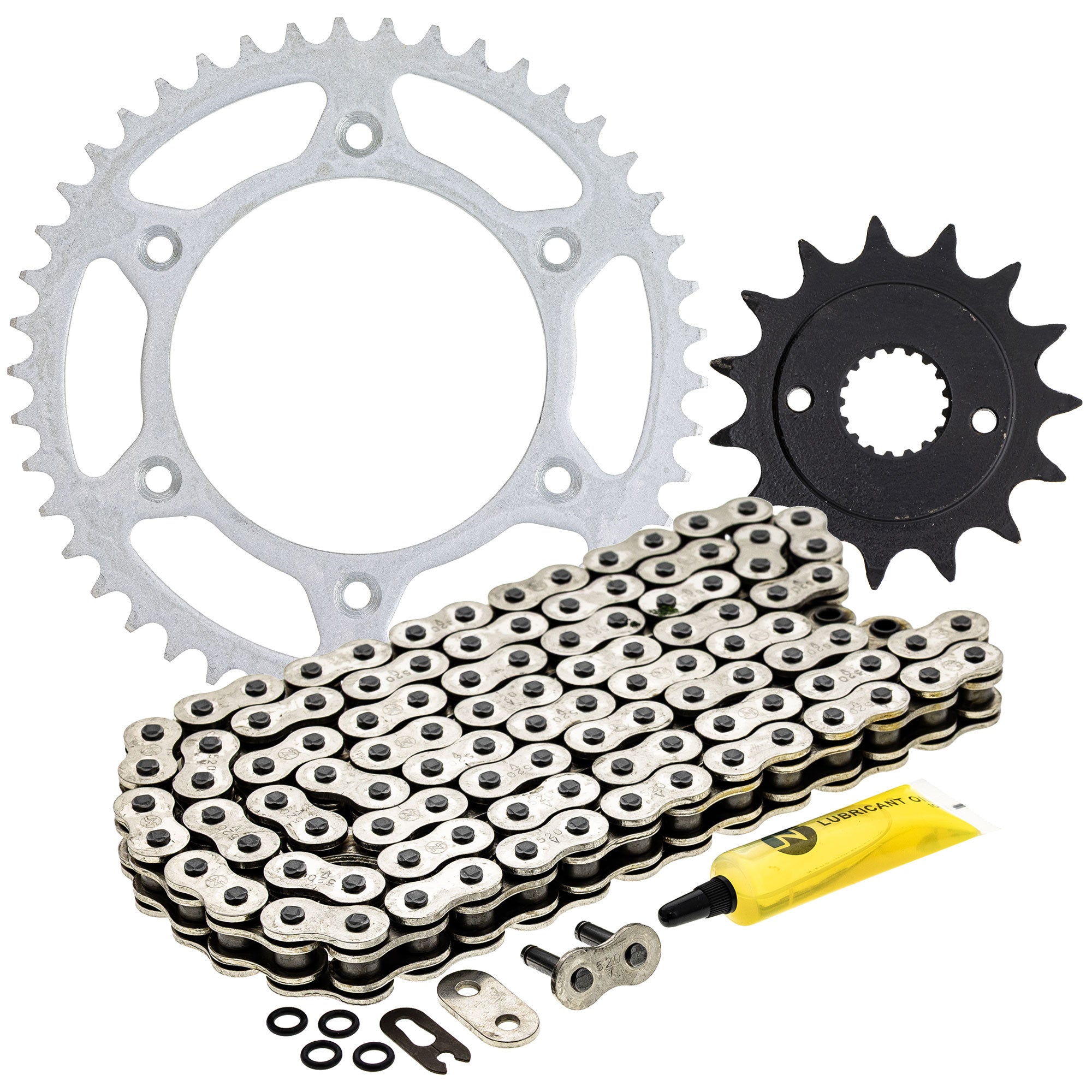 Drive Sprockets & Chain Kit for zOTHER Kawasaki Honda XR400R 92057-0117 92057-0062 NICHE MK1004240