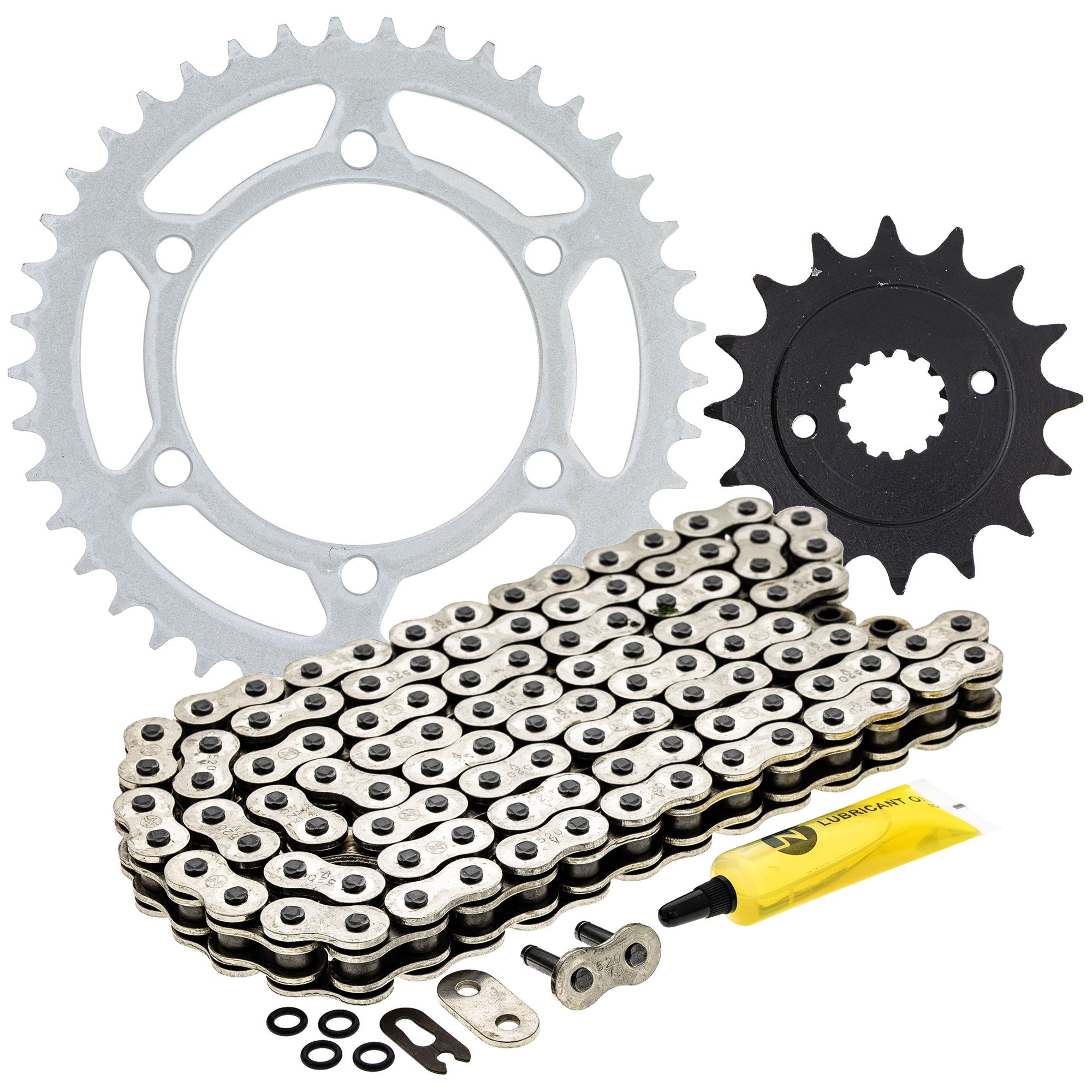 Drive Sprockets & Chain Kit for Kawasaki Zephyr 13144-1085 92057-0117 92057-0062 NICHE MK1004242