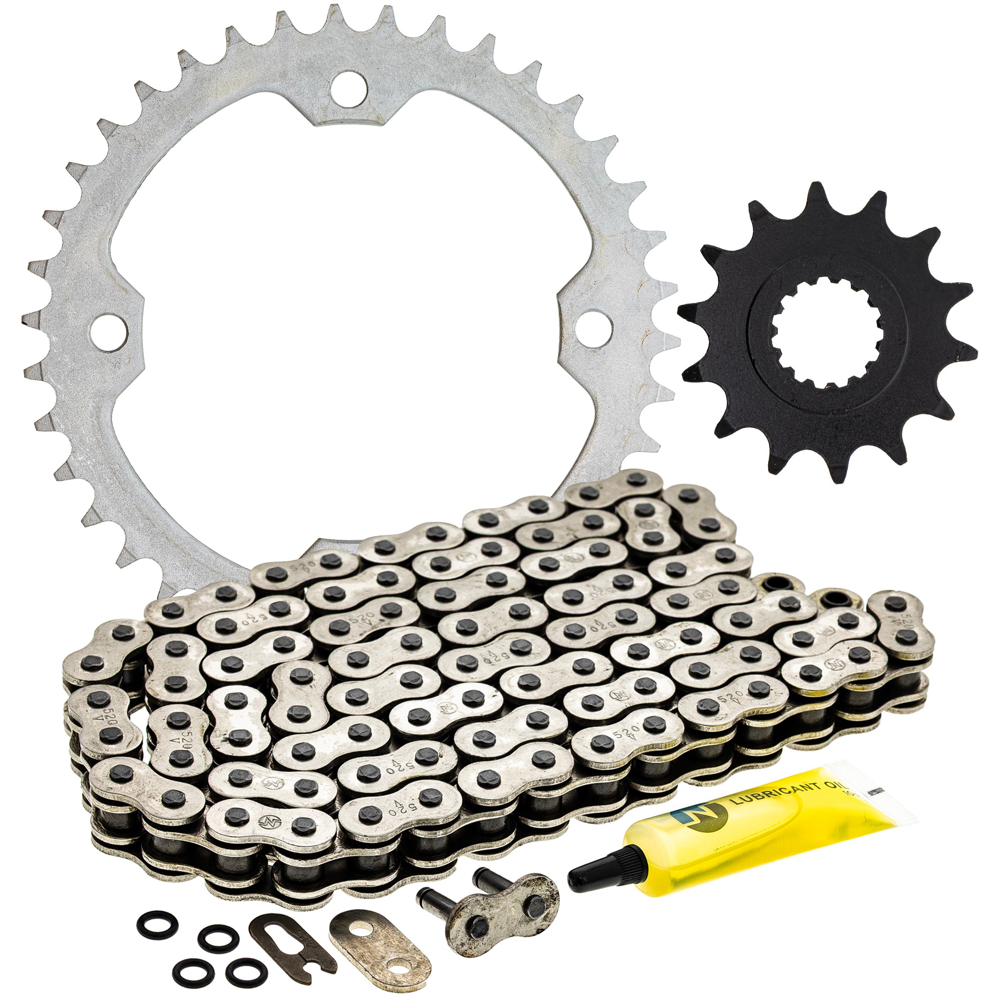 Drive Sprockets & Chain Kit for zOTHER YFZ450R YFZ450 Raptor 519-KCS0726K-K001 NICHE MK1004254