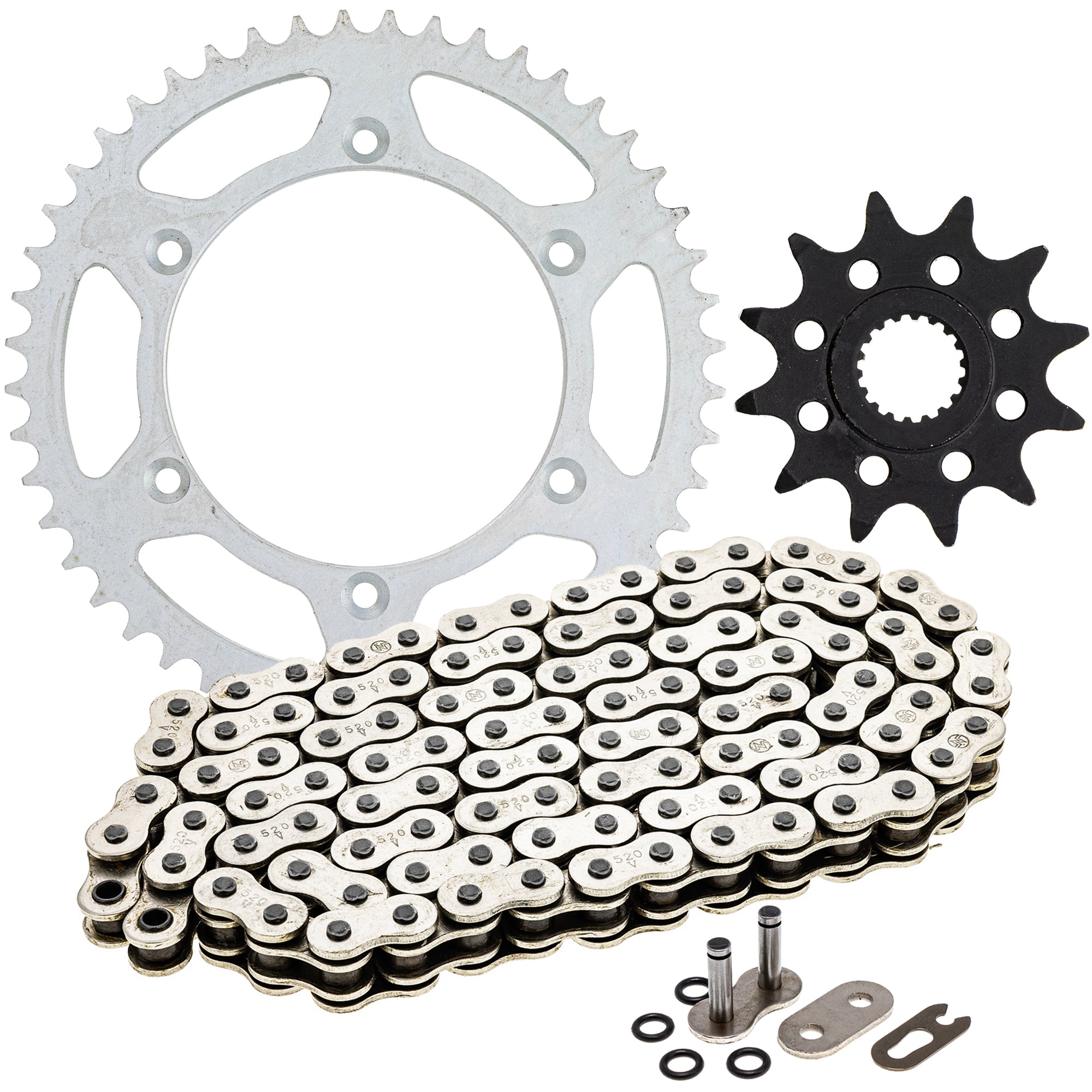Drive Sprockets & Chain Kit for zOTHER Suzuki JT Sprocket PE175 64511-41521 27511-14101 NICHE MK1004264
