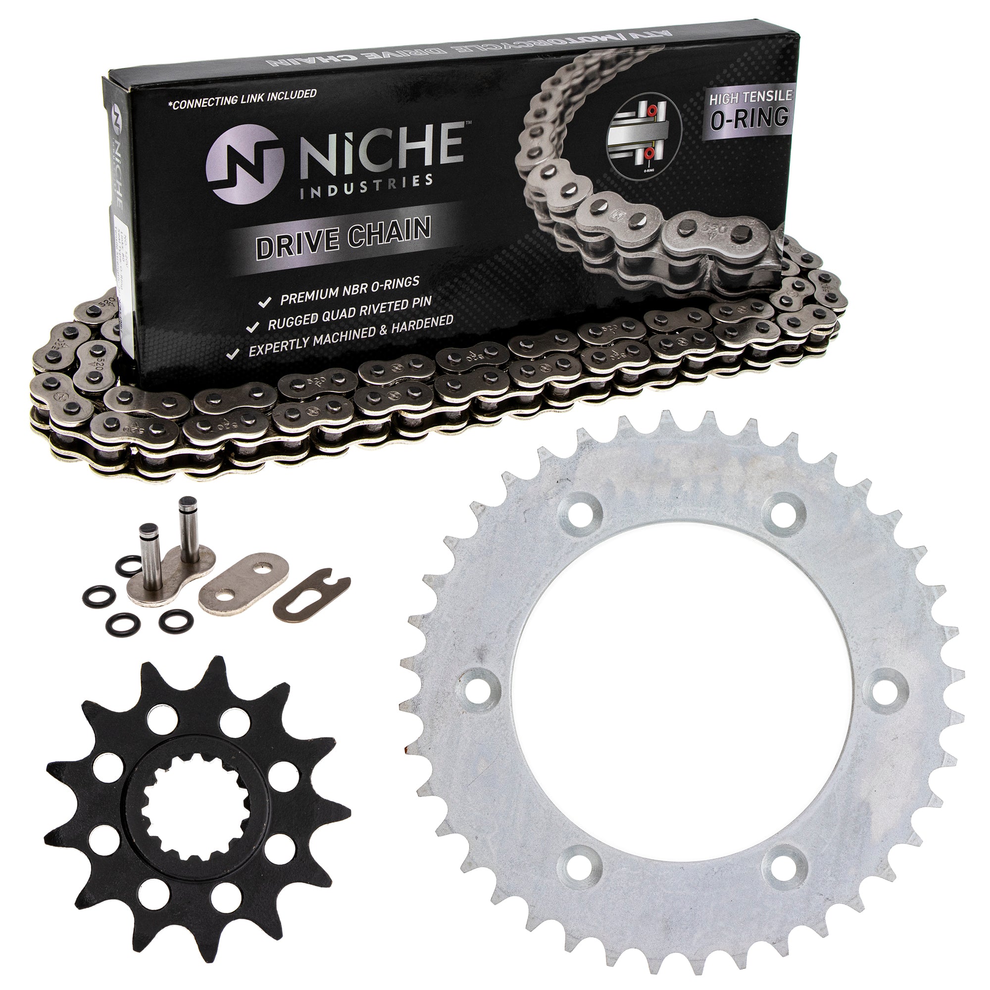 Drive Sprockets & Chain Kit for zOTHER KTM JT Sprocket 250 200 125 79233029013 75010051040 NICHE MK1004282