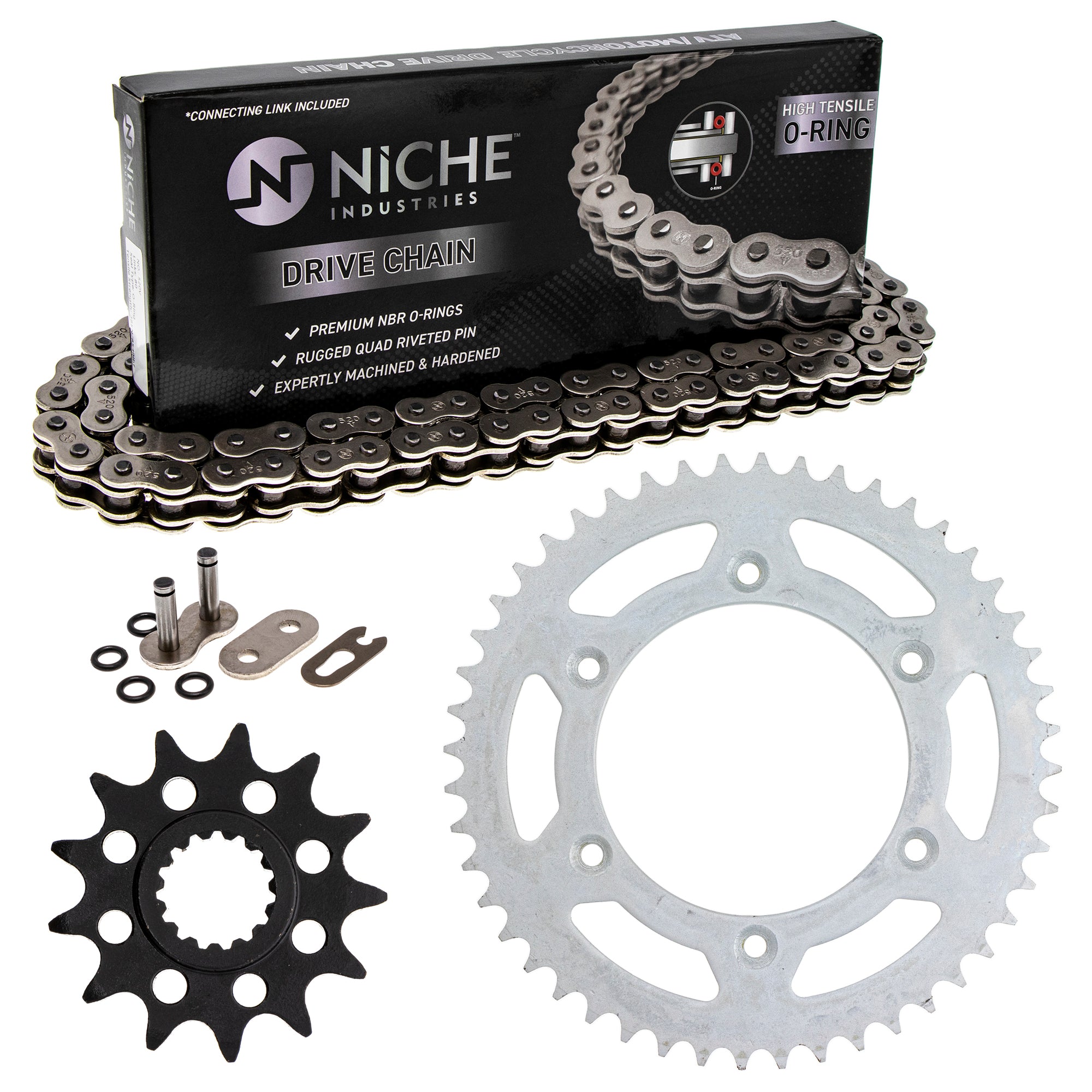 Drive Sprockets & Chain Kit for zOTHER KTM JT Sprocket Husqvarna Poulan Craftsman AYP NICHE MK1004285
