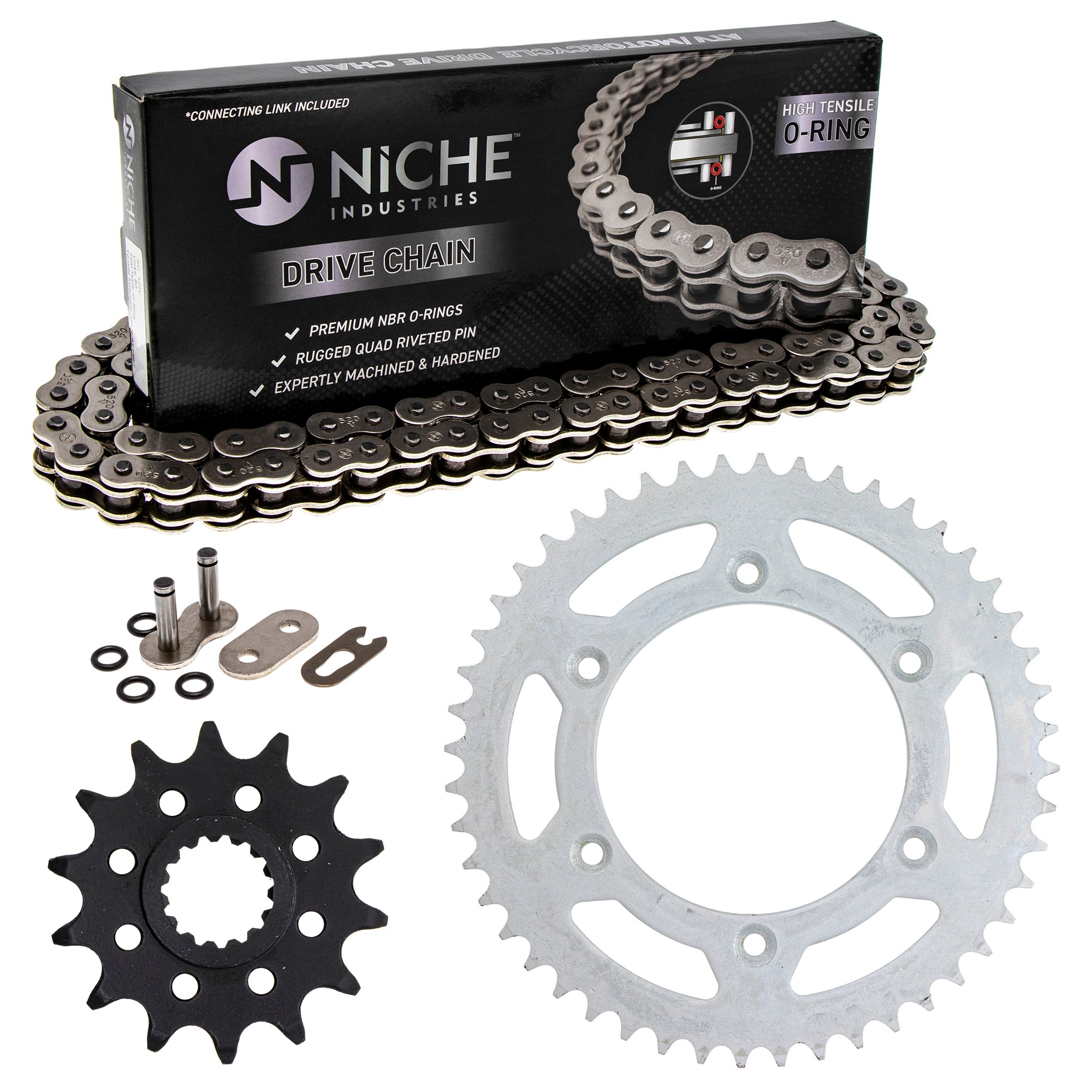 Drive Sprockets & Chain Kit for zOTHER KTM JT Sprocket Husqvarna Poulan Craftsman AYP NICHE MK1004291