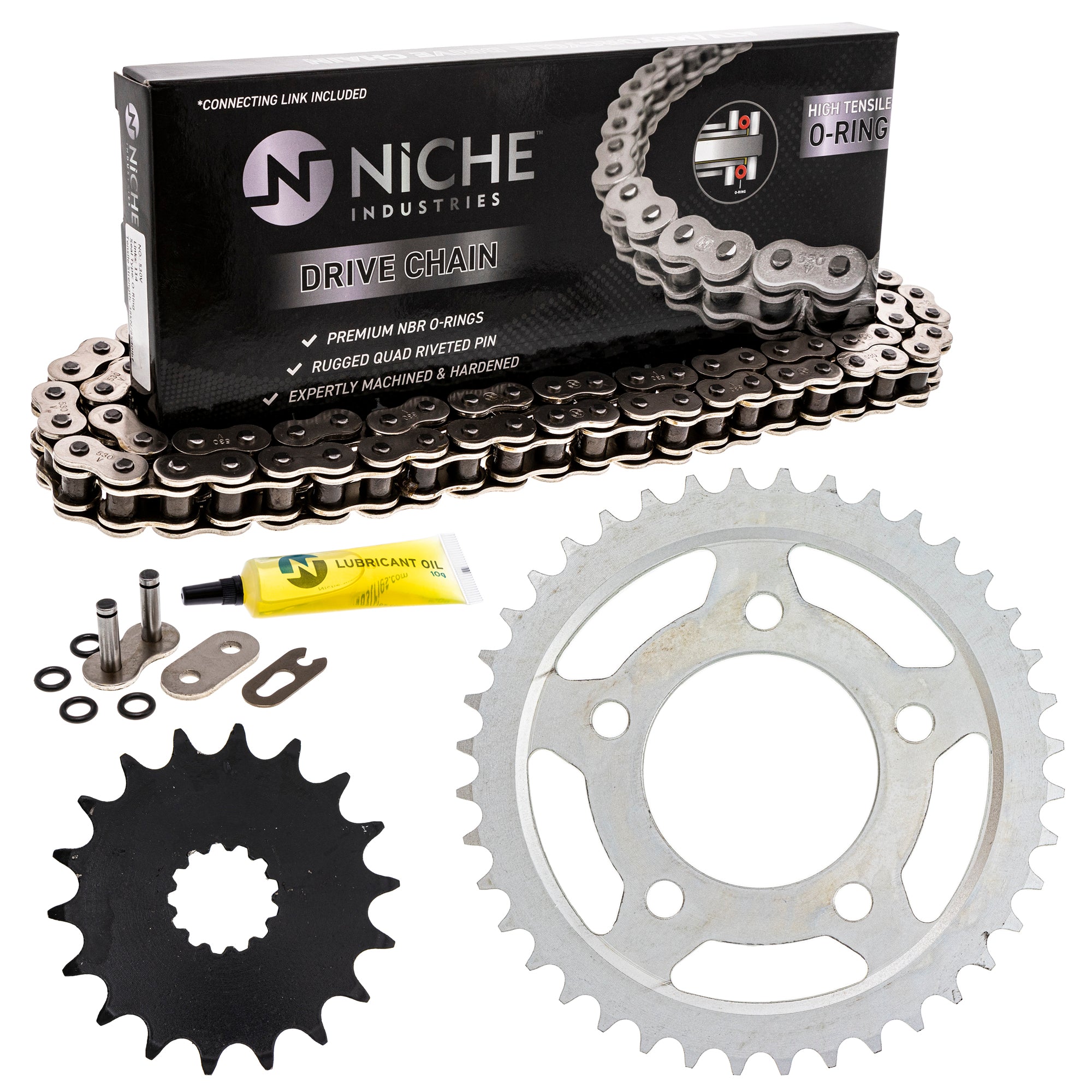 Drive Sprockets & Chain Kit for zOTHER Triumph JT Sprocket Trophy 519-KCS0795K-K001 NICHE MK1004323