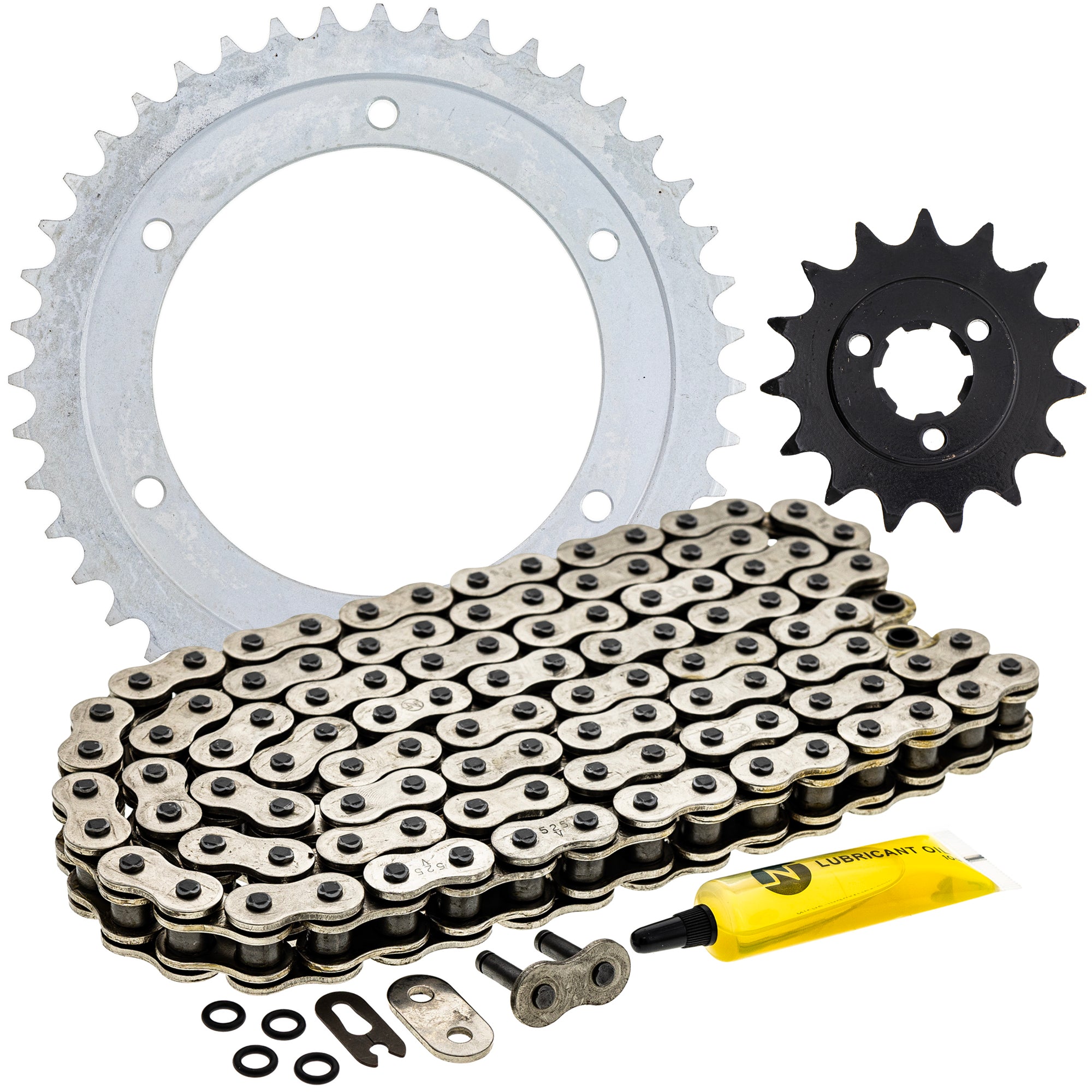 Drive Sprockets & Chain Kit for zOTHER Super Nighthawk Hornet GSXR600 519-KCS0807K-K001 NICHE MK1004335