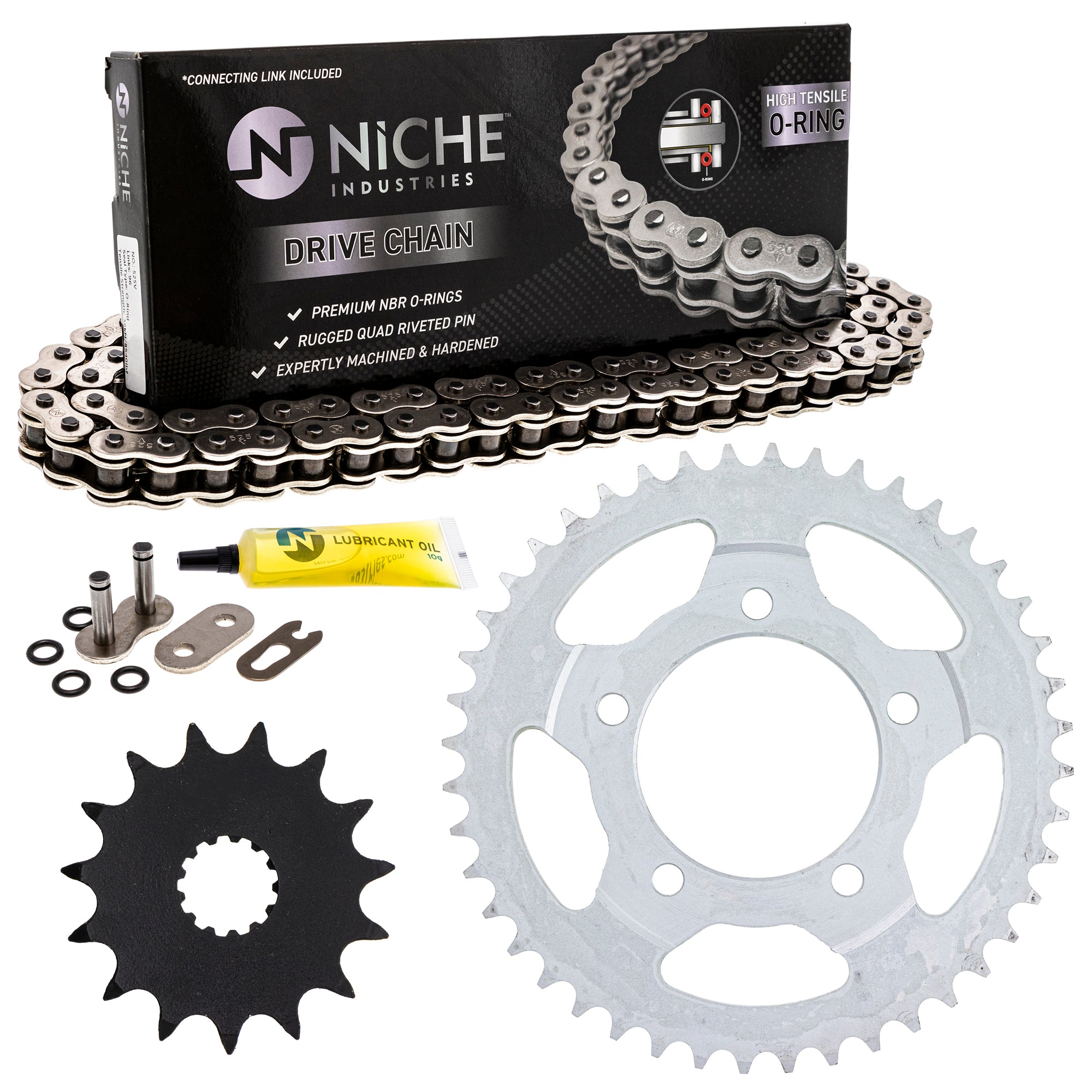 Drive Sprockets & Chain Kit for zOTHER Triumph Suzuki Kawasaki JT Sprocket SV650S NICHE MK1004373