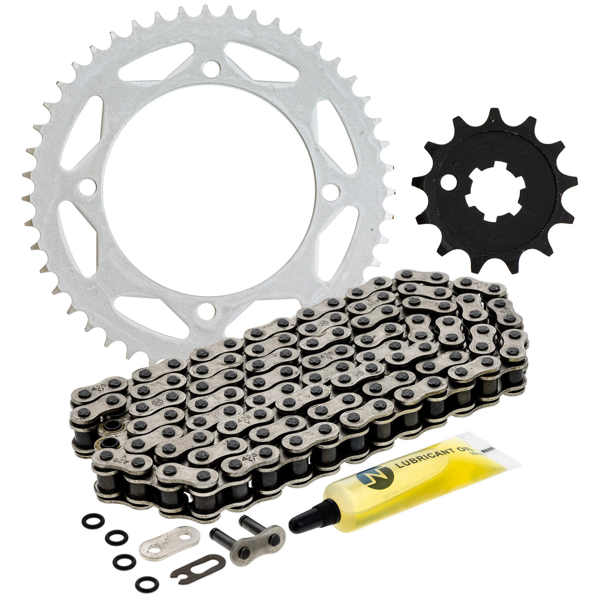 Drive Sprockets & Chain Kit for zOTHER Kawasaki RM65 KX65 13144-0564 94504-28110-00 NICHE MK1004399