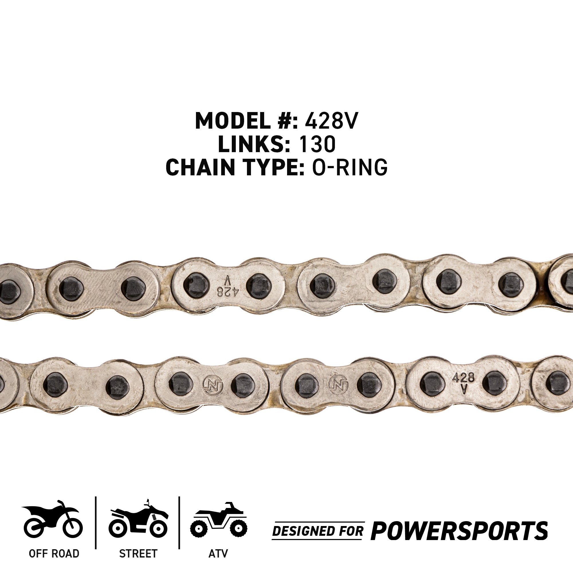 NICHE MK1004415 Drive Sprockets & Chain Kit for Yamaha Kawasaki