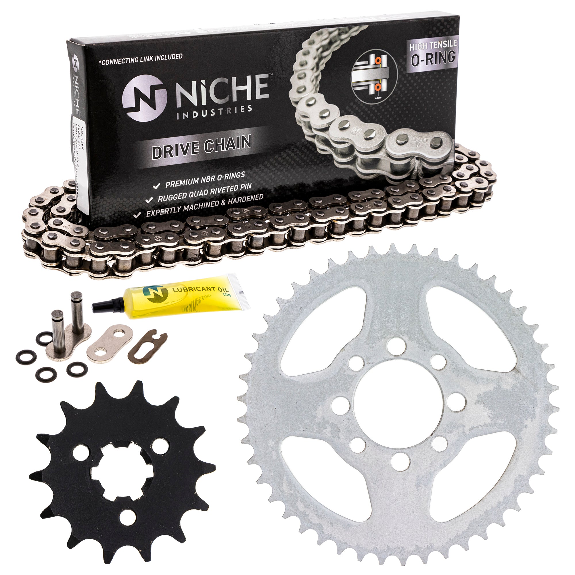Drive Sprockets & Chain Kit for zOTHER Suzuki JT Sprocket KE100 64511-39210 92057-1099 NICHE MK1004430