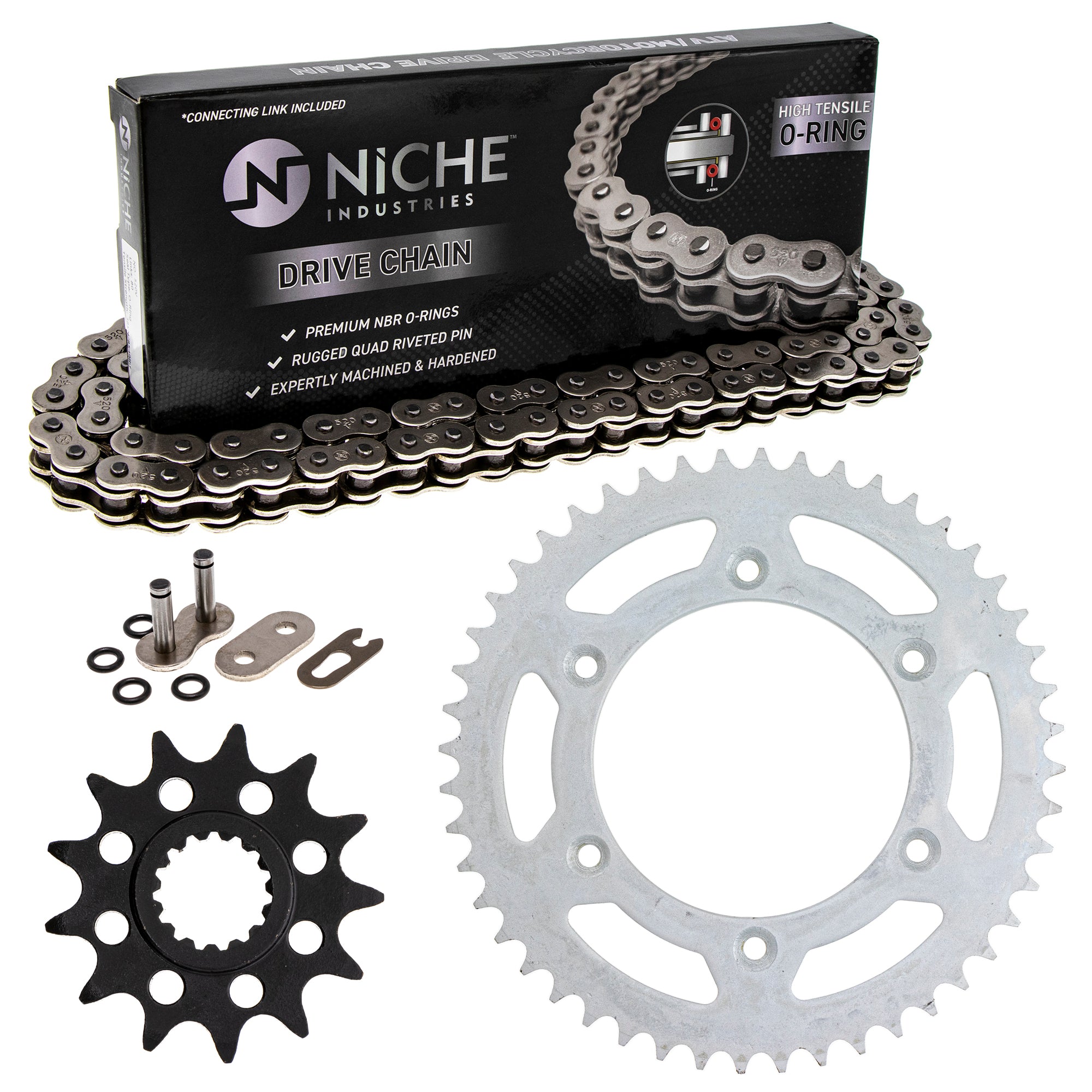 Drive Sprockets & Chain Kit for zOTHER KTM JT Sprocket Husqvarna Poulan Craftsman AYP NICHE MK1004511