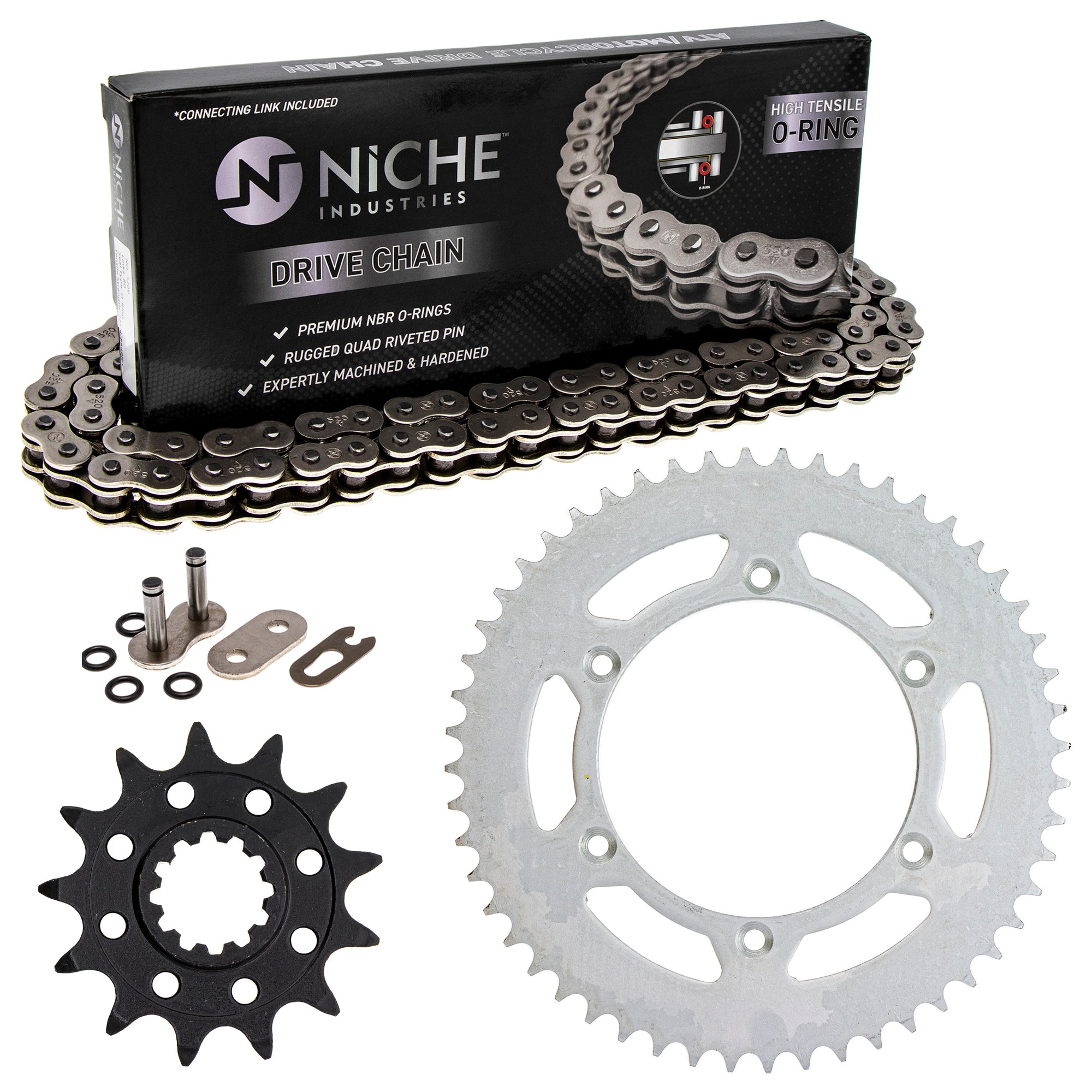 Drive Sprockets & Chain Kit for zOTHER TC610 519-KCS0995K-K001 NICHE MK1004523