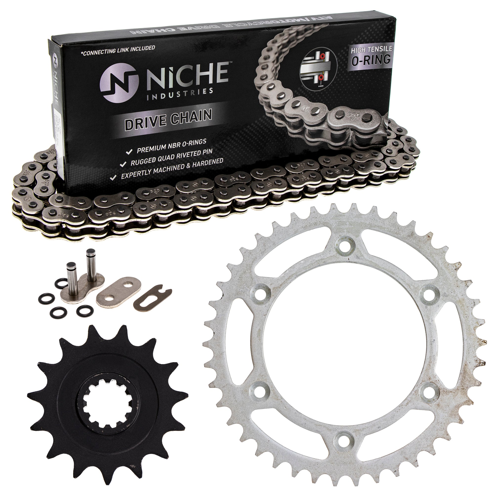 Drive Sprockets & Chain Kit for zOTHER FS450E 519-KCS0996K-K001 NICHE MK1004524