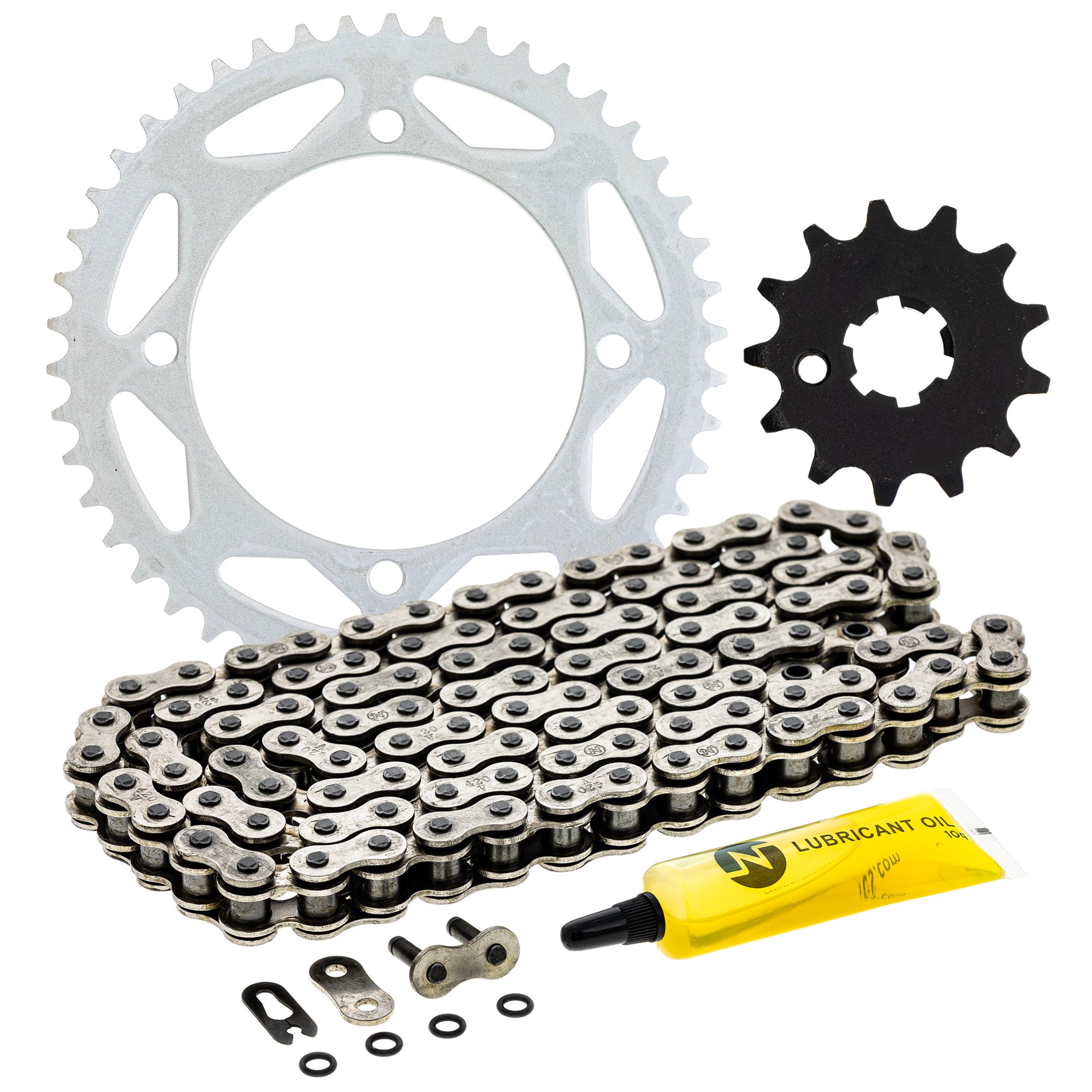 Drive Sprockets & Chain Kit for zOTHER Yamaha Kawasaki JT Sprocket KX65 13144-0564 NICHE MK1004528