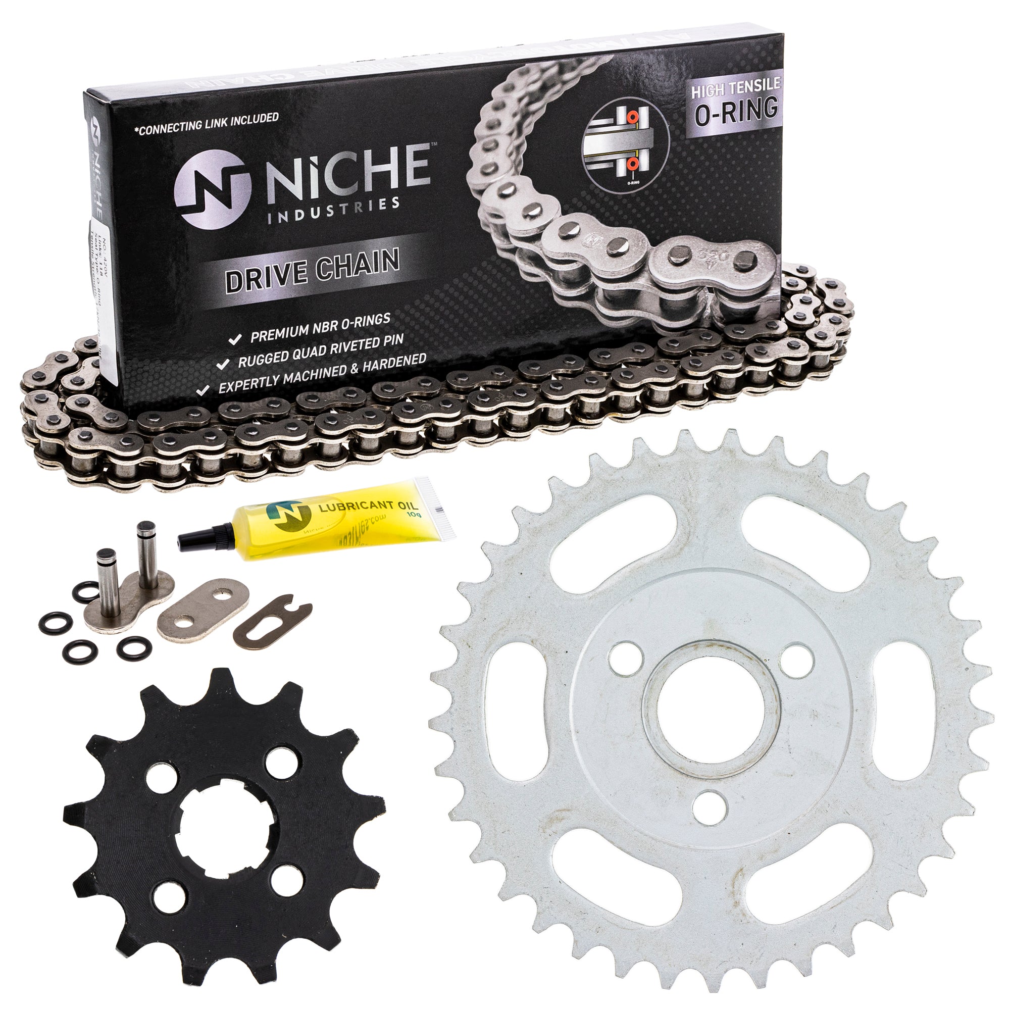Drive Sprockets & Chain Kit for zOTHER JT Sprocket Honda Monkey 40530-181-952 NICHE MK1004534