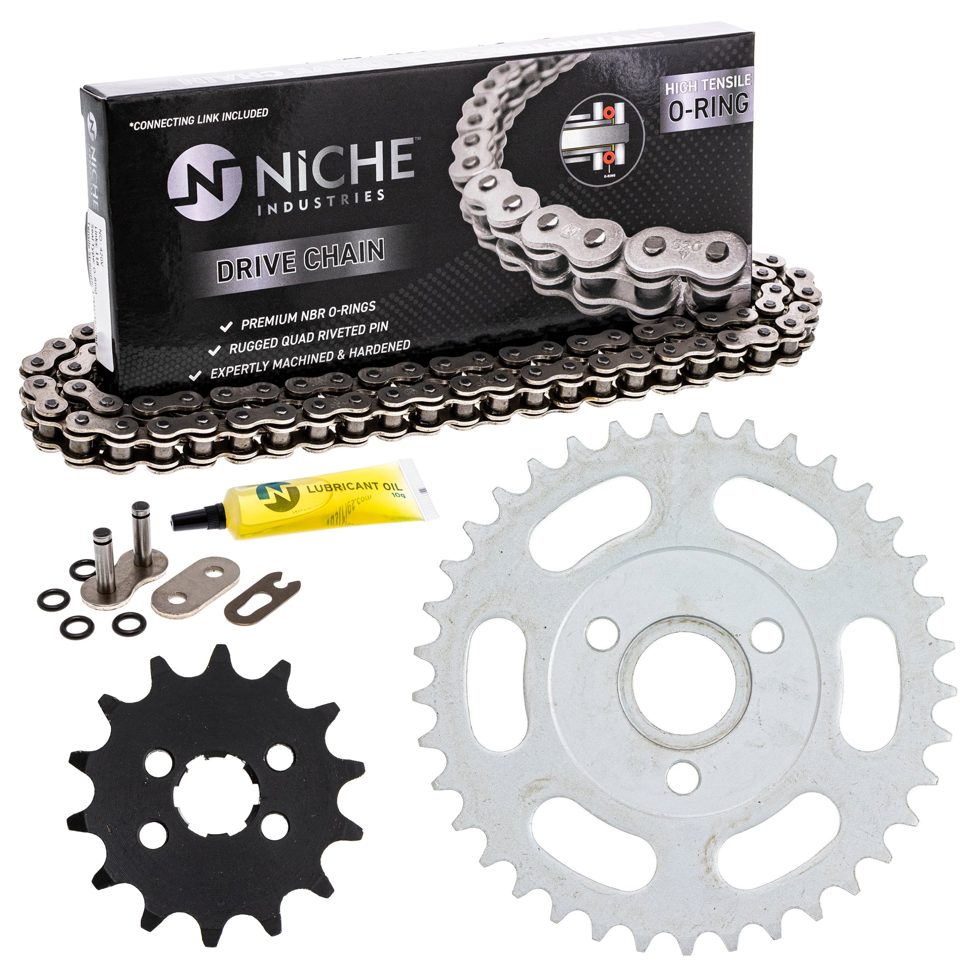 Drive Sprockets & Chain Kit for zOTHER JT Sprocket Honda Monkey 40530-181-952 NICHE MK1004535