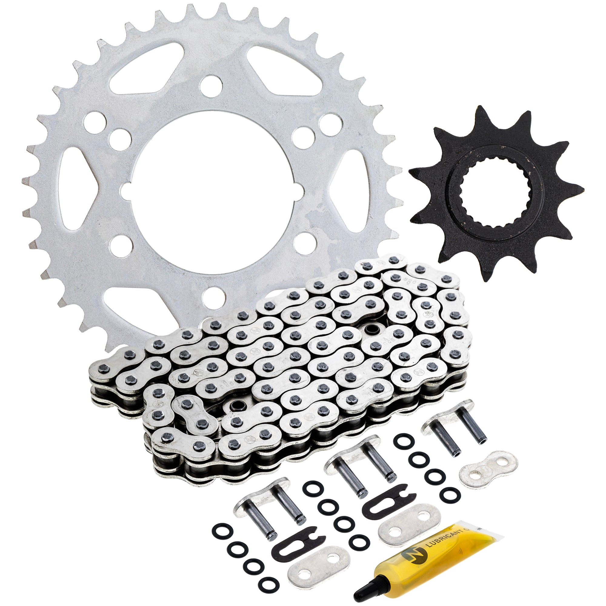 Drive Sprockets & Chain Kit for zOTHER Polaris JT Sprocket Trail 519-KCS1017K-K001 NICHE MK1004545