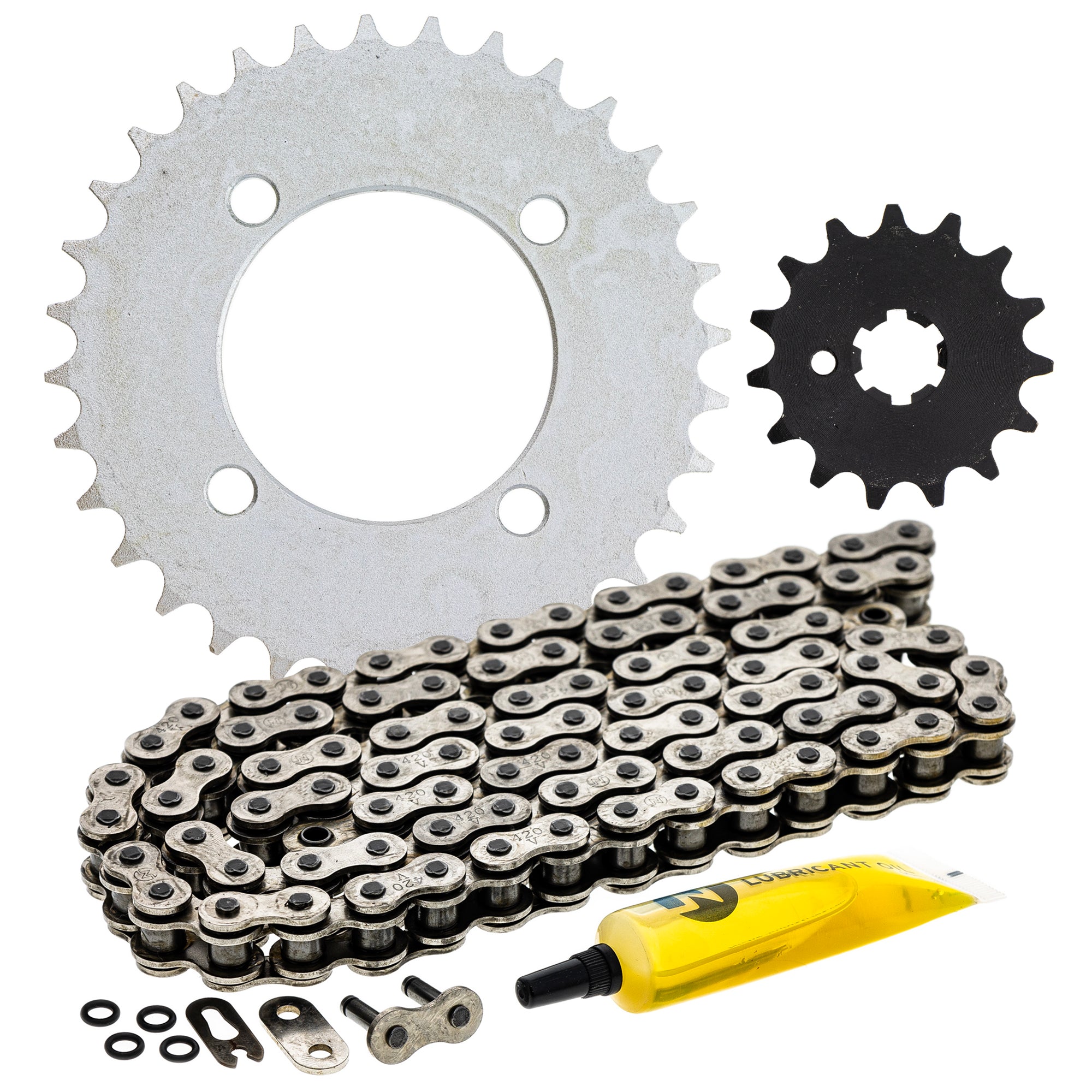 Drive Sprockets & Chain Kit for zOTHER Yamaha JT Sprocket XL70 RM60 RM50 MX80 NICHE MK1004562