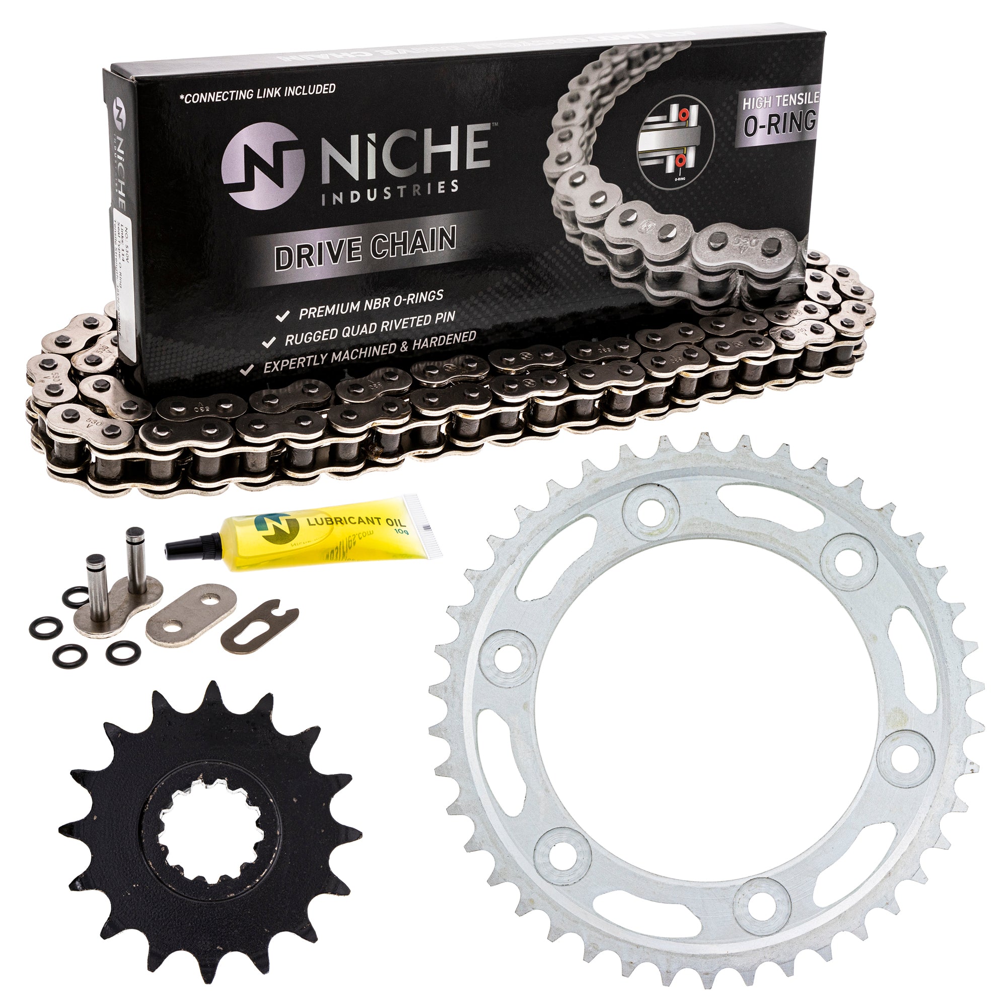 Drive Sprockets & Chain Kit for zOTHER JT Sprocket Honda CBR1000RR 519-KCS1044K-K001 NICHE MK1004572