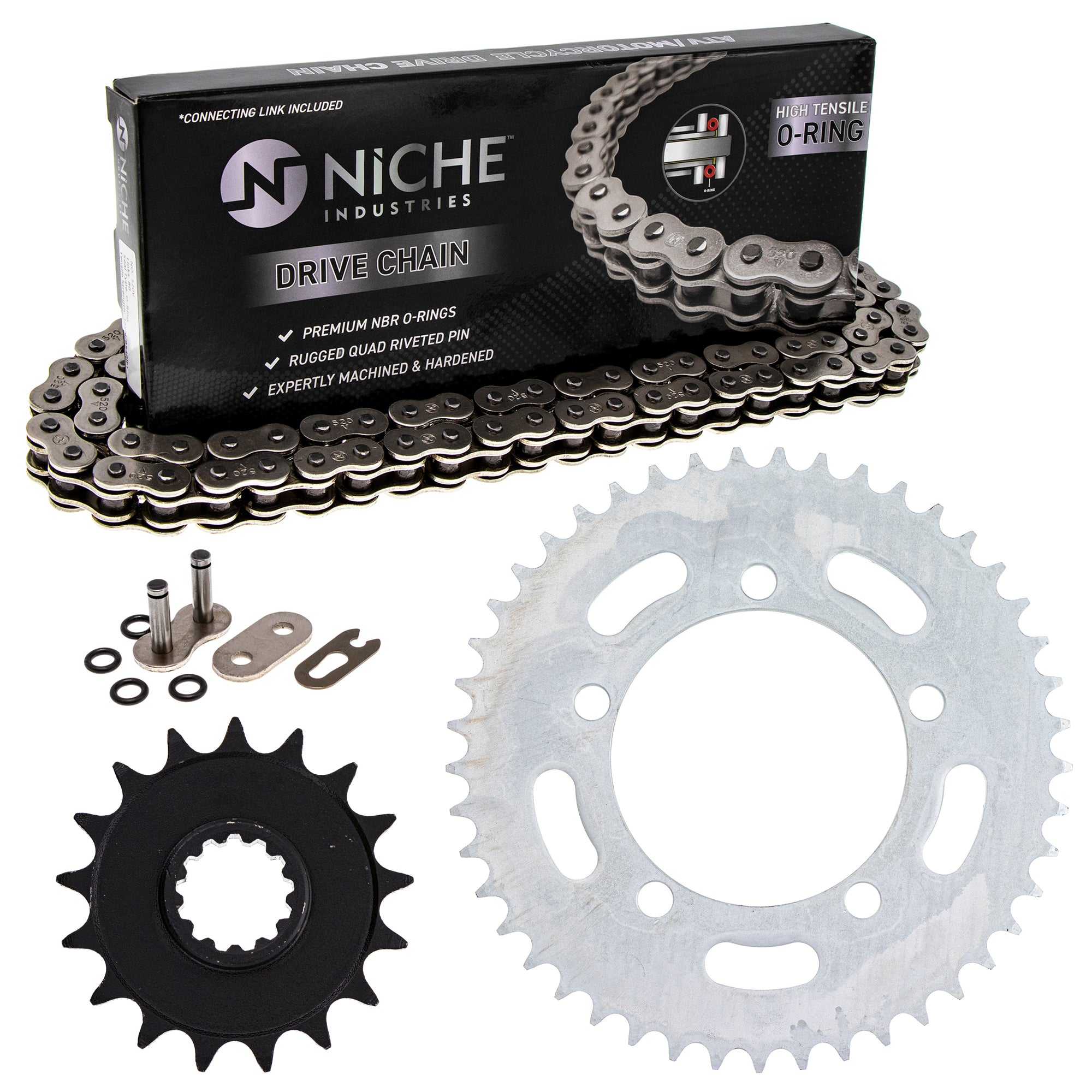 Drive Sprockets & Chain Kit for zOTHER S1000XR 519-KCS1047K-K001 NICHE MK1004575