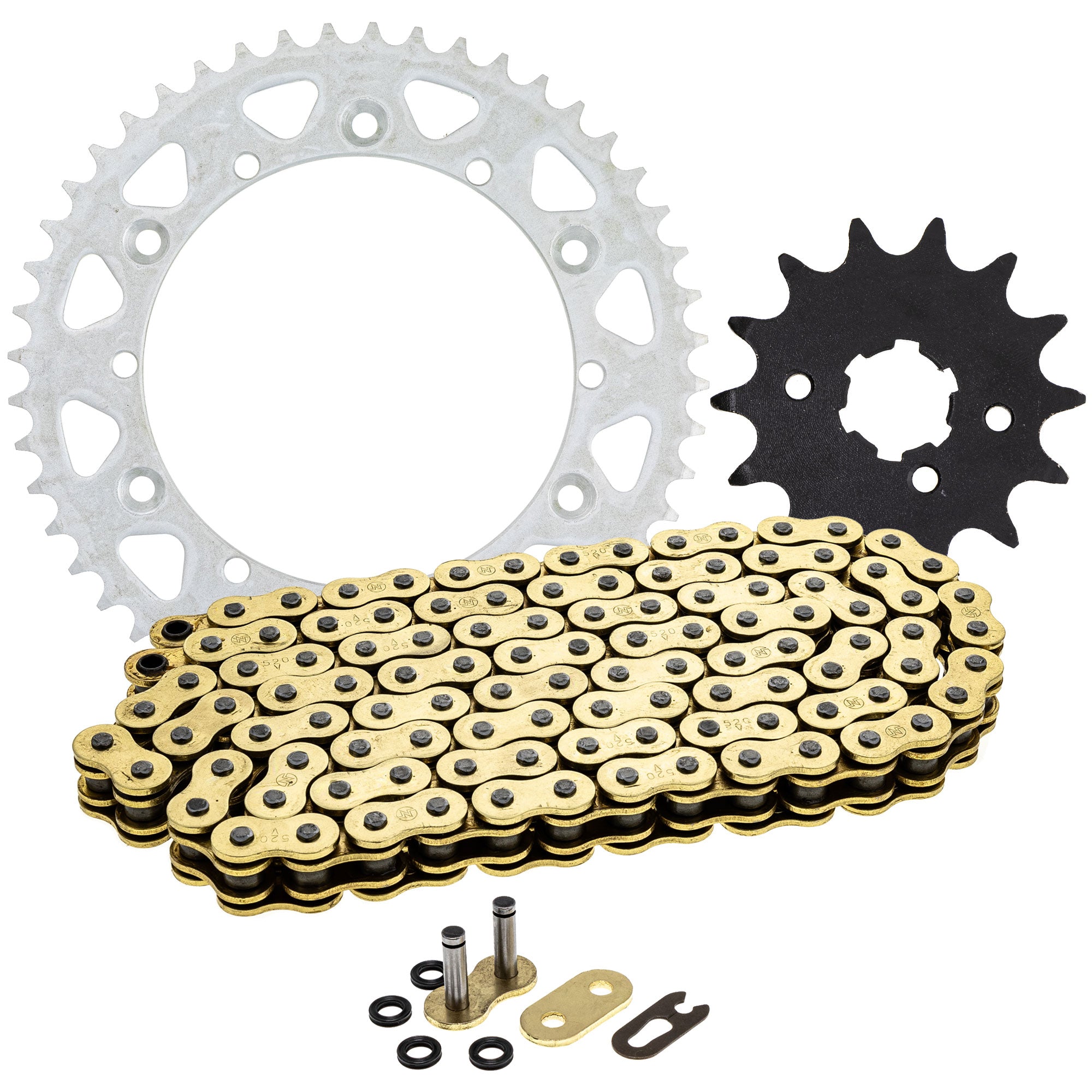Drive Sprockets & Chain Kit for zOTHER Yamaha Kawasaki JT Sprocket YZ250 93834-14050-00 NICHE MK1004689
